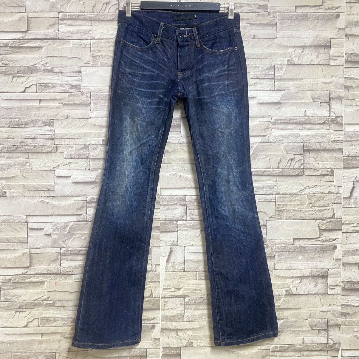 GOSTAR DE FUGA Japanese Brand FUGA Denim Flare Jeans Size 30" / US 8 / IT 44 - 3 Thumbnail