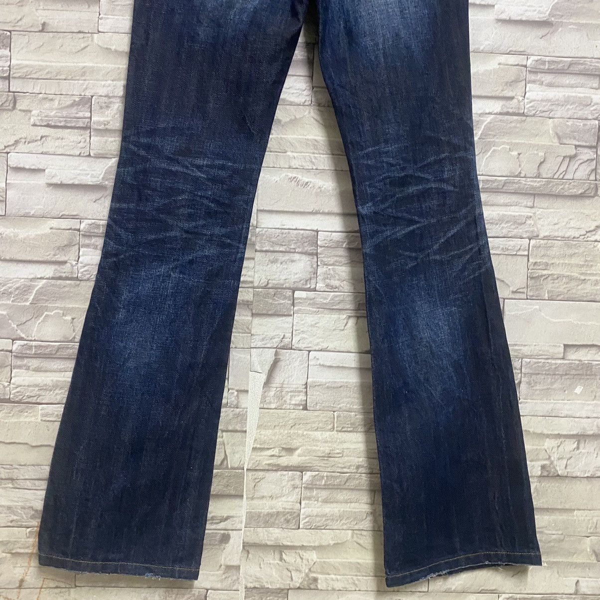 GOSTAR DE FUGA Japanese Brand FUGA Denim Flare Jeans Size 30" / US 8 / IT 44 - 13 Thumbnail
