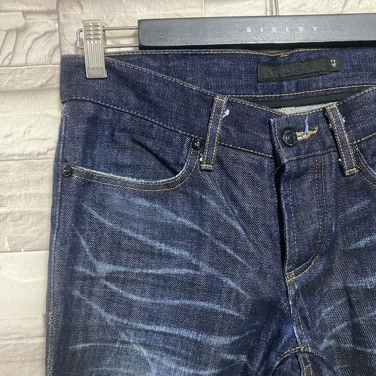 GOSTAR DE FUGA Japanese Brand FUGA Denim Flare Jeans Size 30" / US 8 / IT 44 - 7 Thumbnail