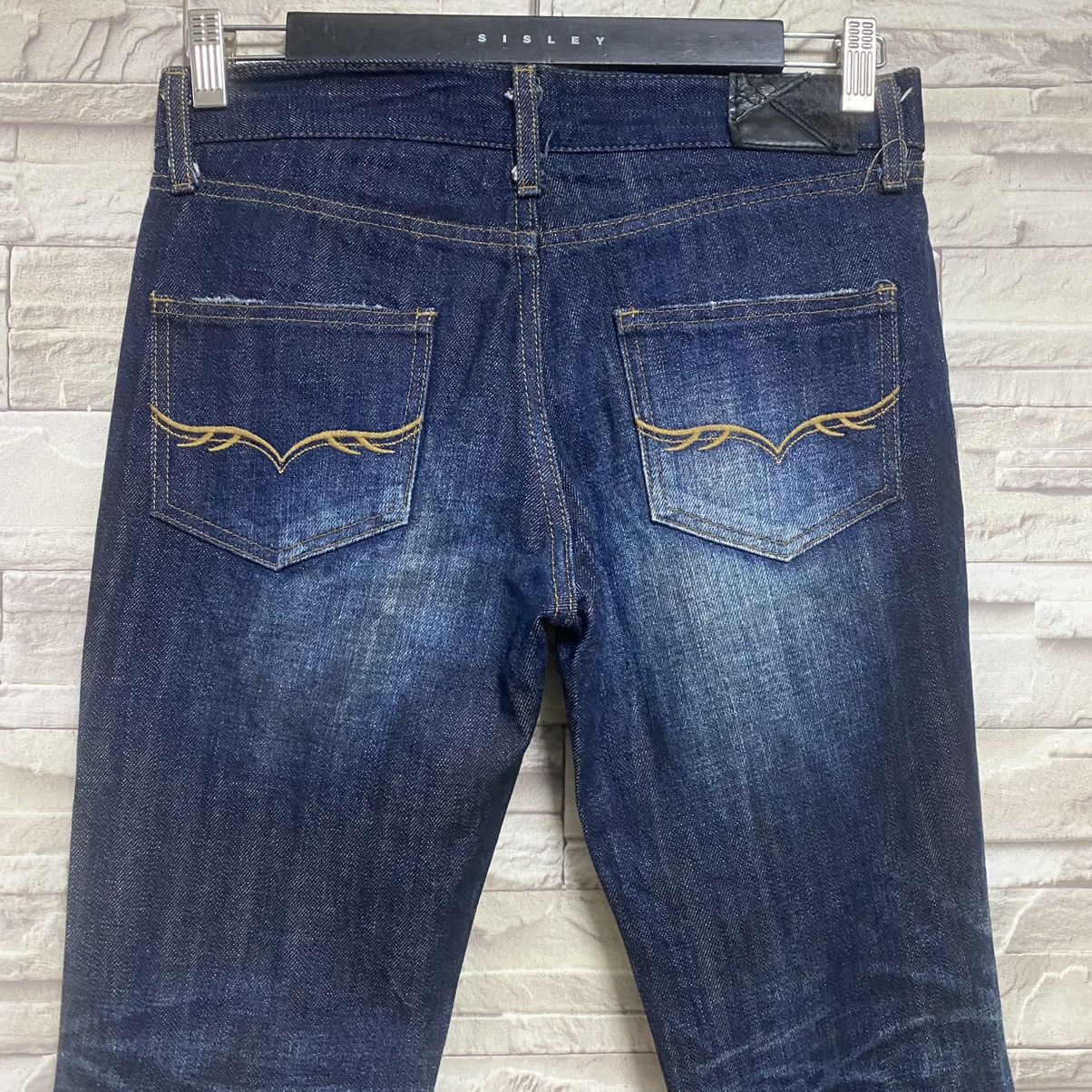 GOSTAR DE FUGA Japanese Brand FUGA Denim Flare Jeans Size 30" / US 8 / IT 44 - 11 Thumbnail