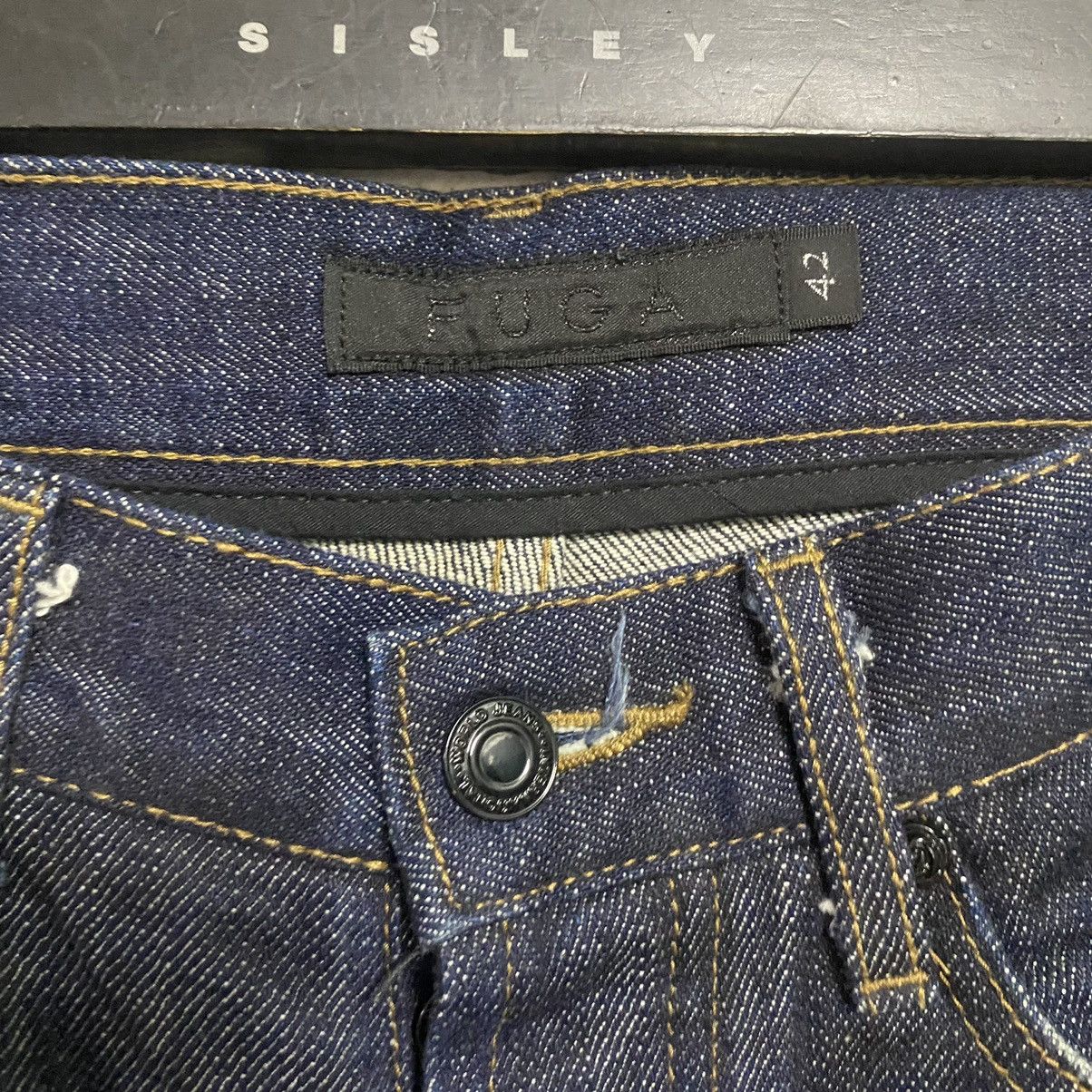 GOSTAR DE FUGA Japanese Brand FUGA Denim Flare Jeans Size 30" / US 8 / IT 44 - 9 Thumbnail