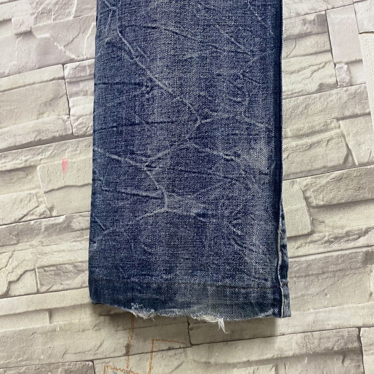 Takeo Kikuchi Takeo Kikuchi Denim Snake Skin Flap Flare Jeans Size US 33 - 16 Thumbnail