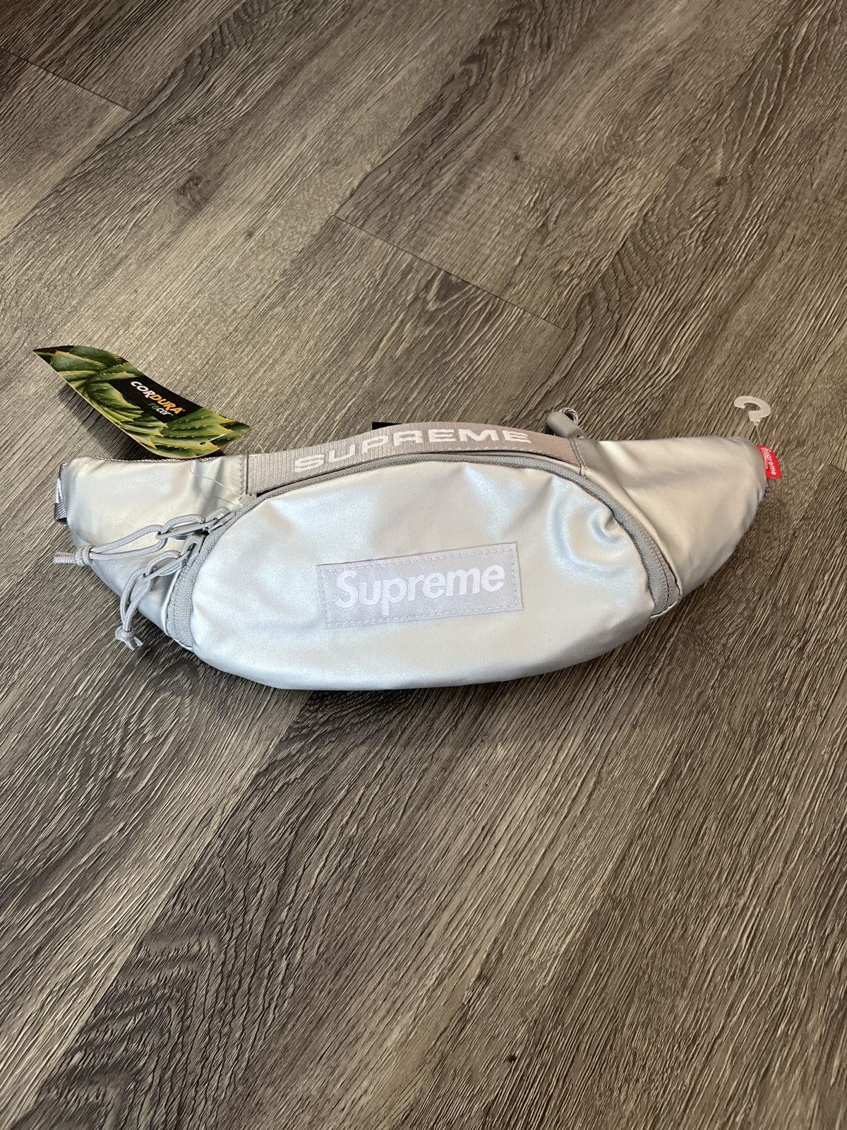 Supreme Supreme FW22 Small Waist Bag Silver | Grailed