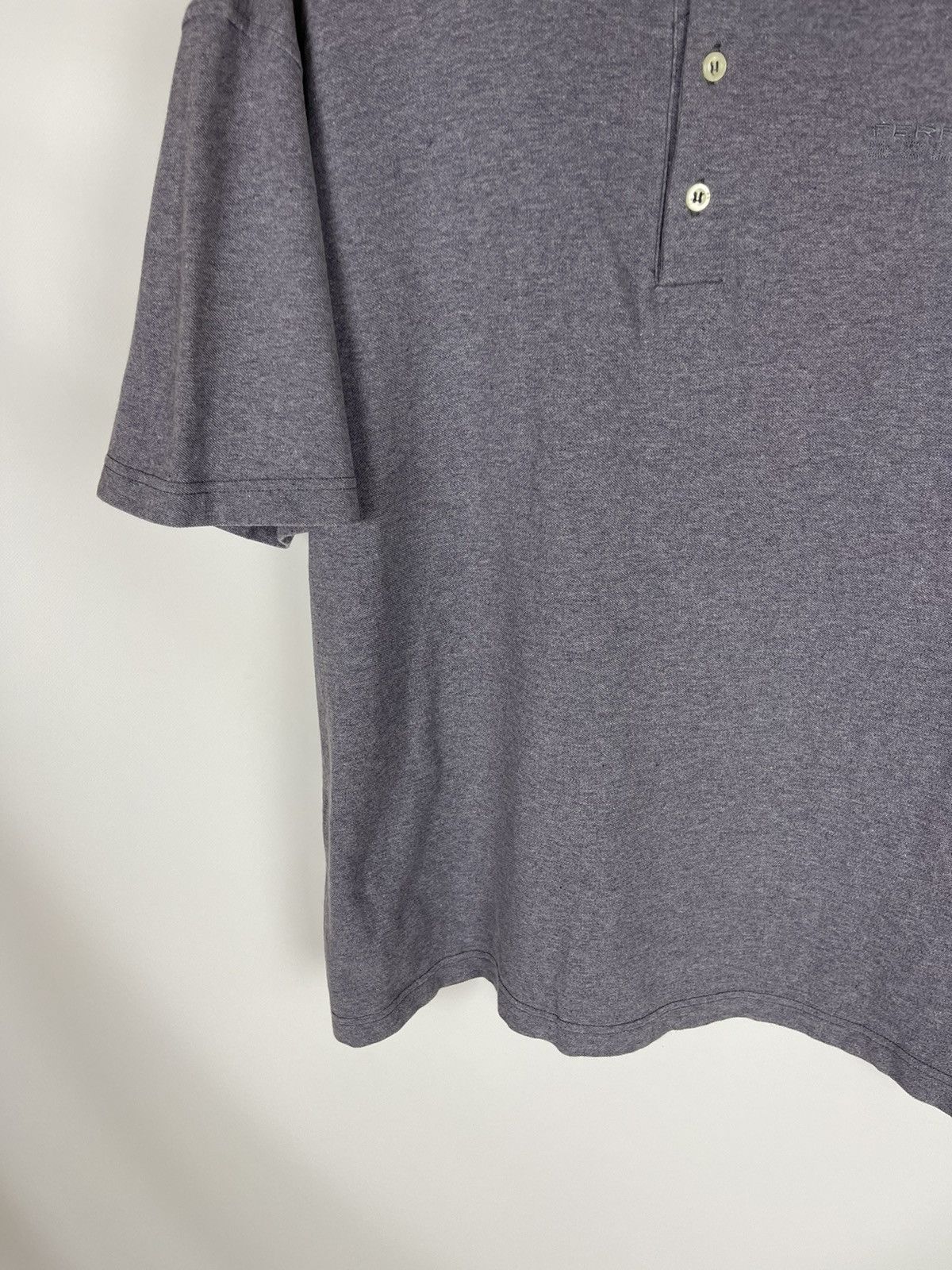 Gianfranco Ferre Gianfranco Ferre gold grey embroidered logo polo tee shirt Size US XL / EU 56 / 4 - 3 Thumbnail