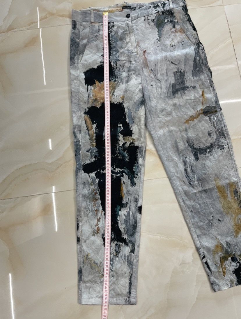 Designer × Japanese Brand Annette Gortz Japanese style Cody paint print pants Size 28" / US 6 / IT 42 - 8 Thumbnail