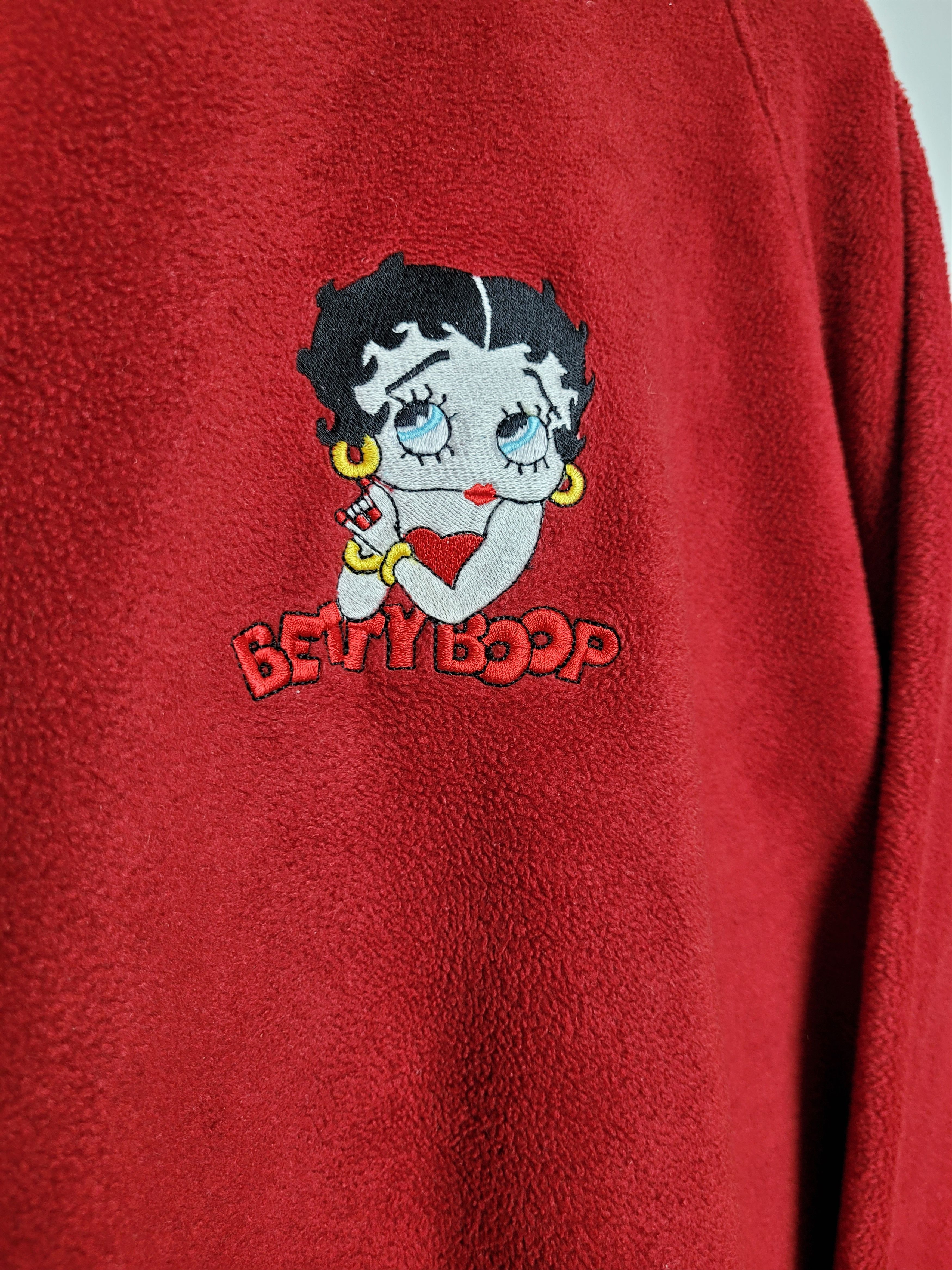 Anime × Cartoon Network × Vintage Betty Boop Fleece Size US L / EU 52-54 / 3 - 3 Thumbnail