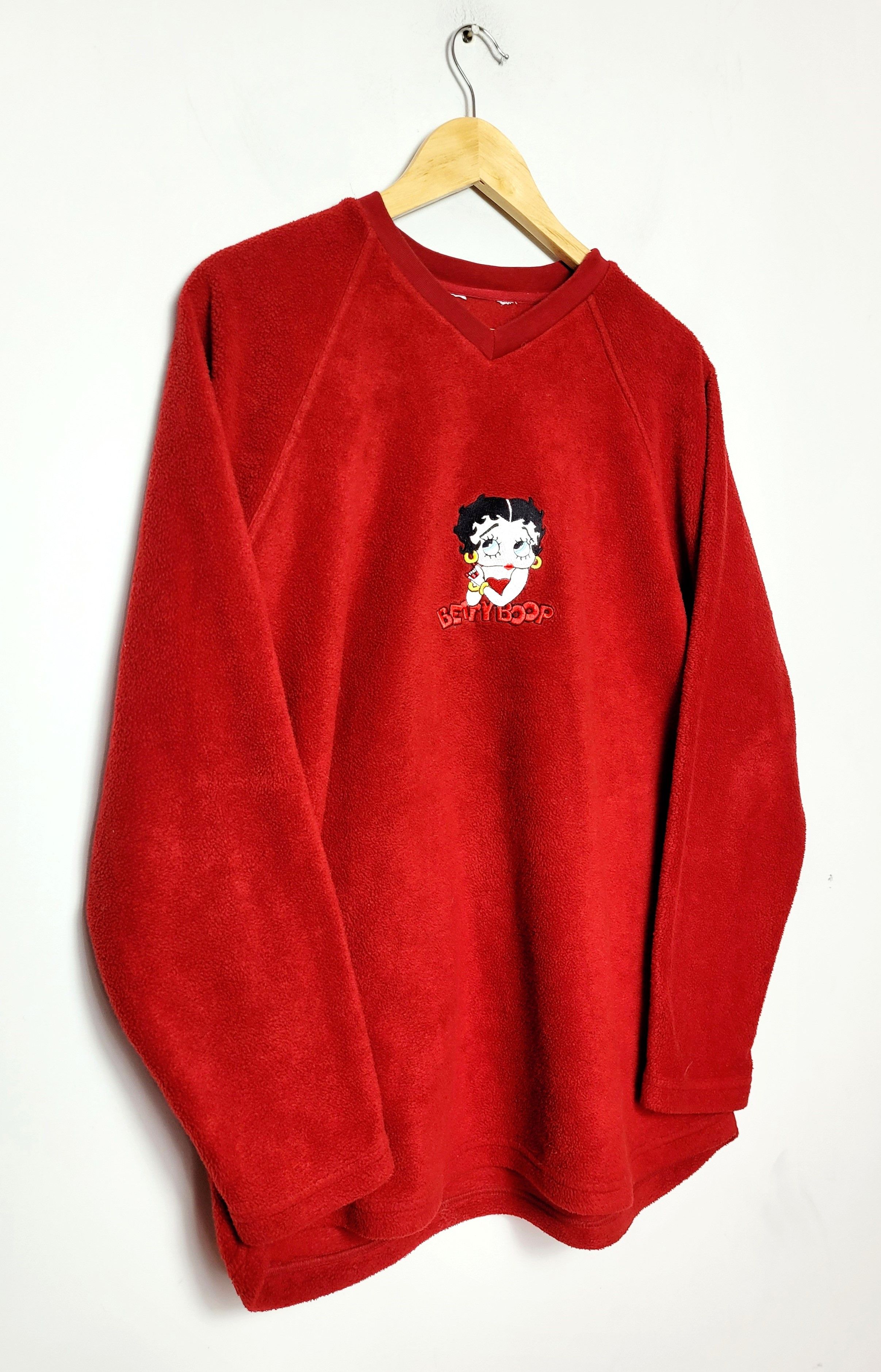 Anime × Cartoon Network × Vintage Betty Boop Fleece Size US L / EU 52-54 / 3 - 2 Thumbnail