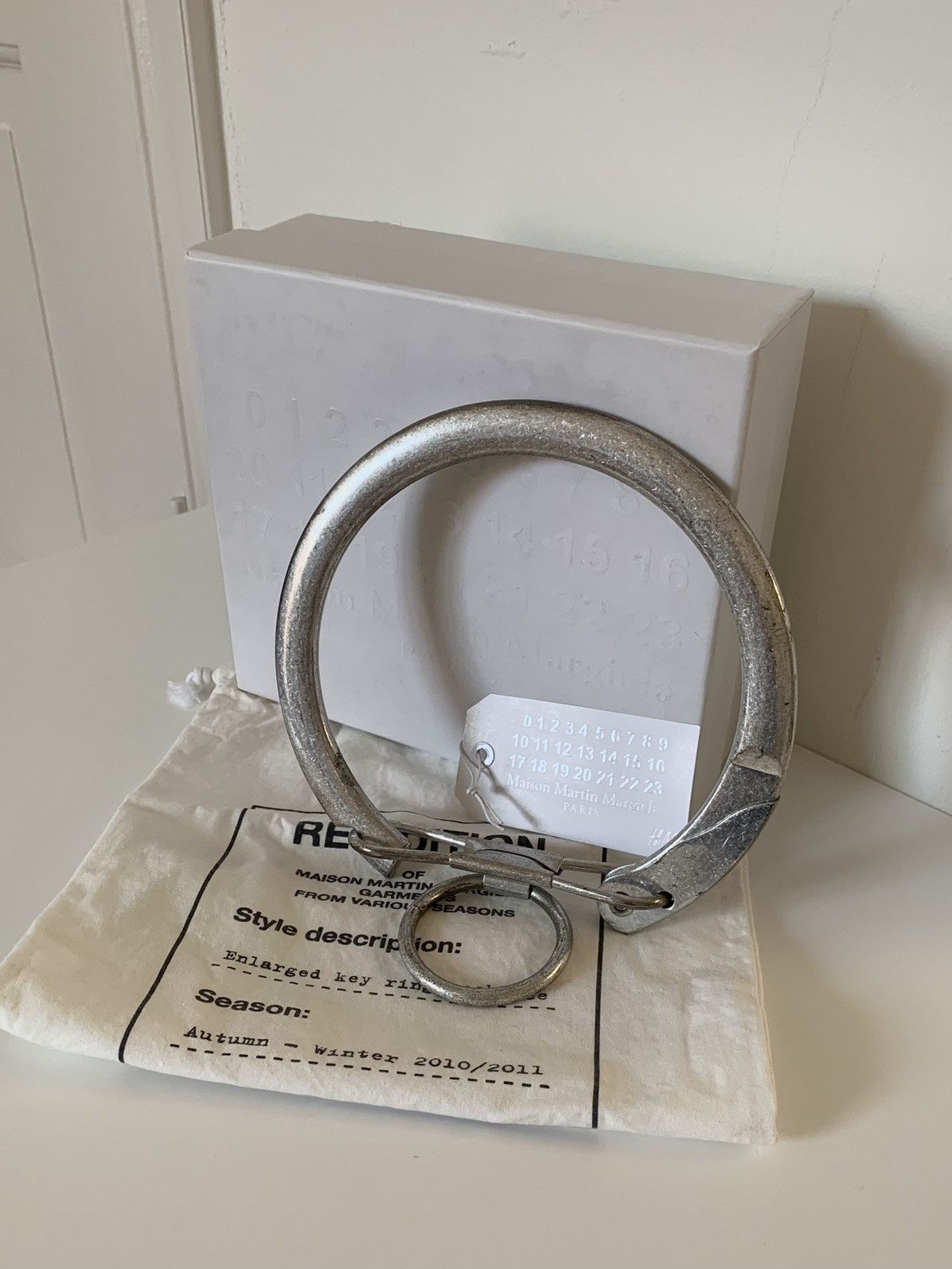 H&M × Maison Margiela Margiela Enlarged key ring necklace | Grailed