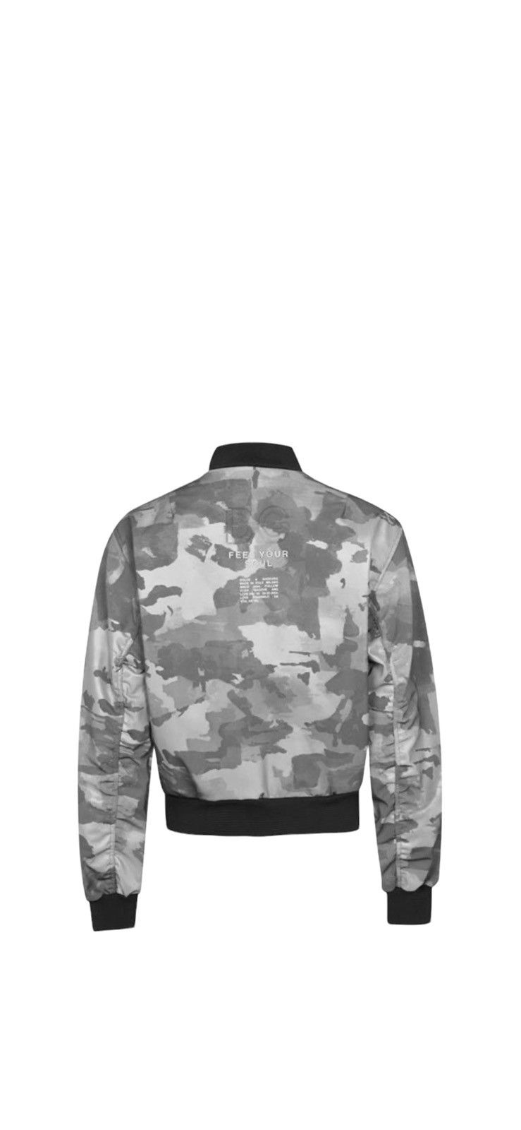 Dolce And Gabbana Camo Bomber Jacket