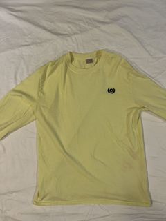 Adidas yeezy calabasas long hot sale sleeves tee frozen yellow