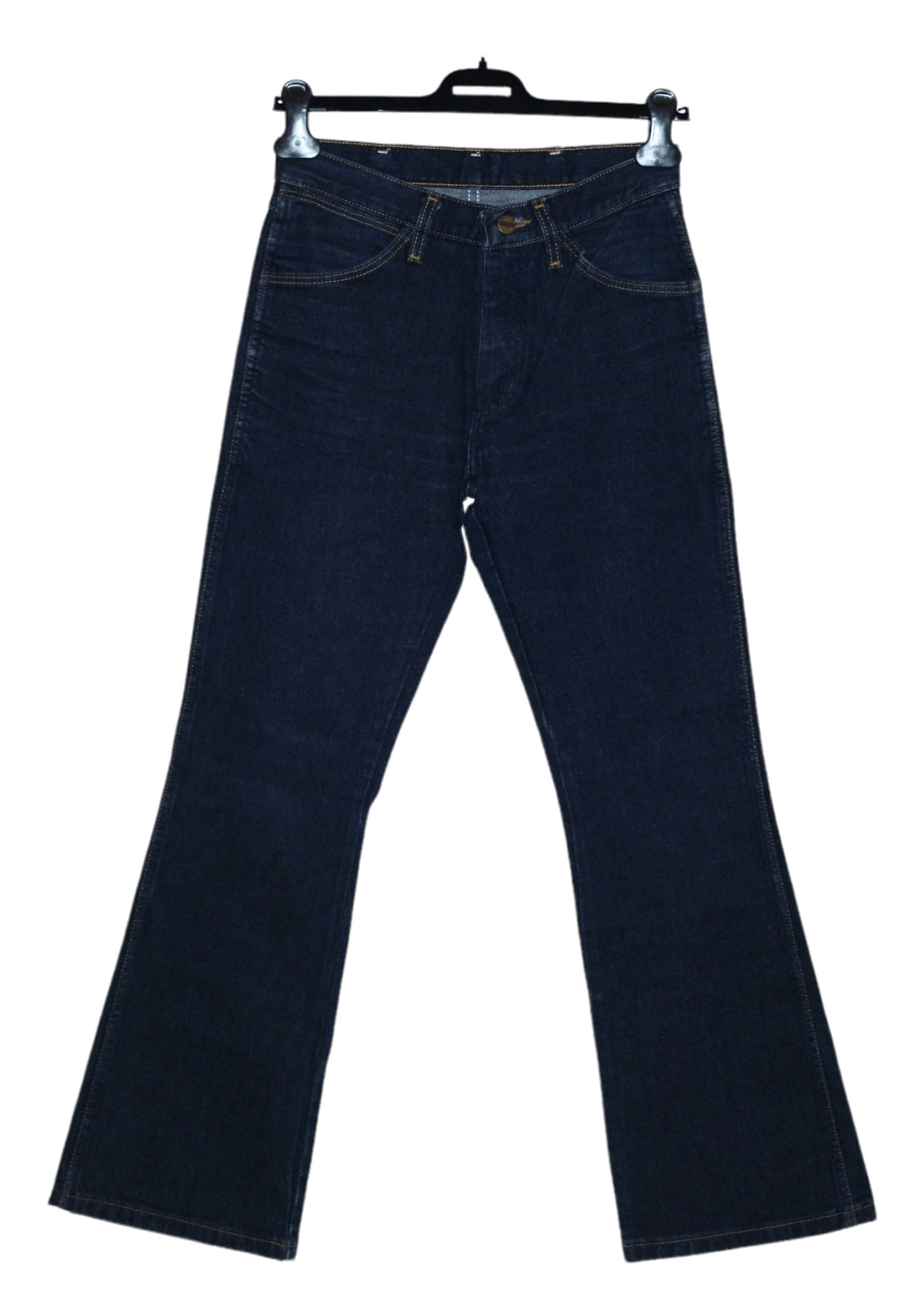 Wrangler Vintage Wrangler 90's Brolen Twill Denim Flared Jeans Size US 28 / EU 44 - 2 Thumbnail