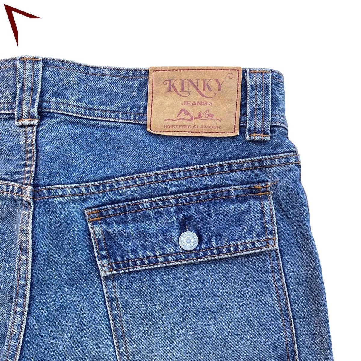 Hysteric Glamour 90’s Flare Bush Denim Size US 30 / EU 46 - 3 Thumbnail
