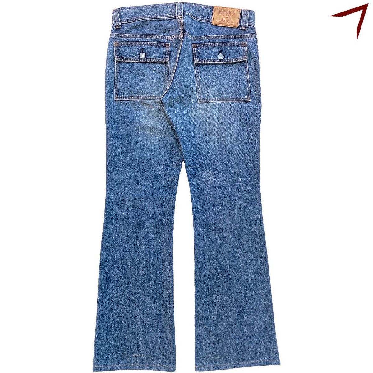 Hysteric Glamour 90’s Flare Bush Denim Size US 30 / EU 46 - 2 Thumbnail