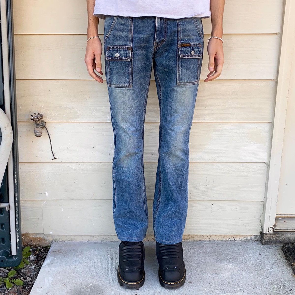Hysteric Glamour 90’s Flare Bush Denim Size US 30 / EU 46 - 5 Thumbnail