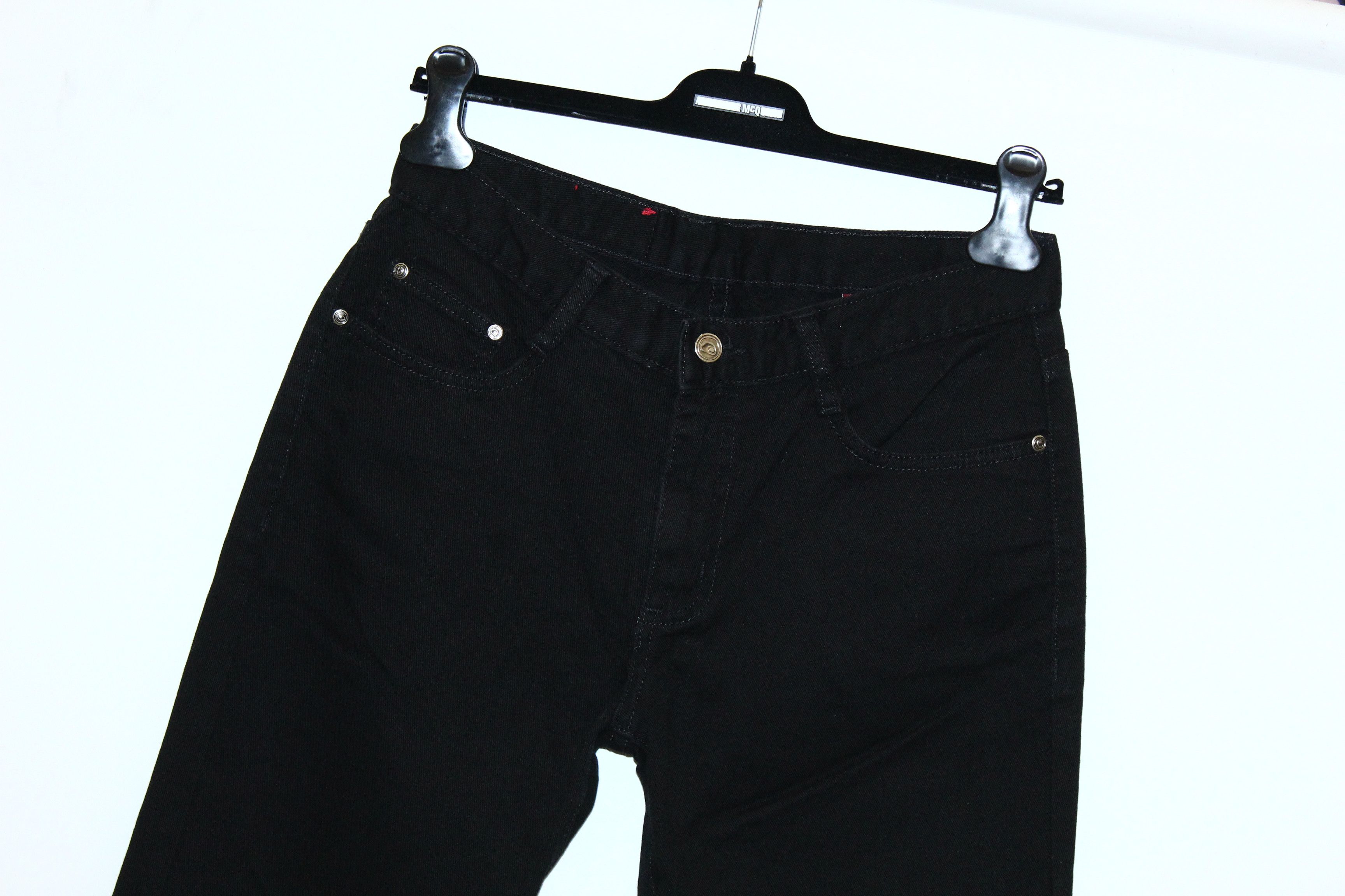 Powell Peralta Vtg 90s Dogpile Skateboard Chaos 000 Stretch Denim Jeans Size US 31 - 3 Thumbnail