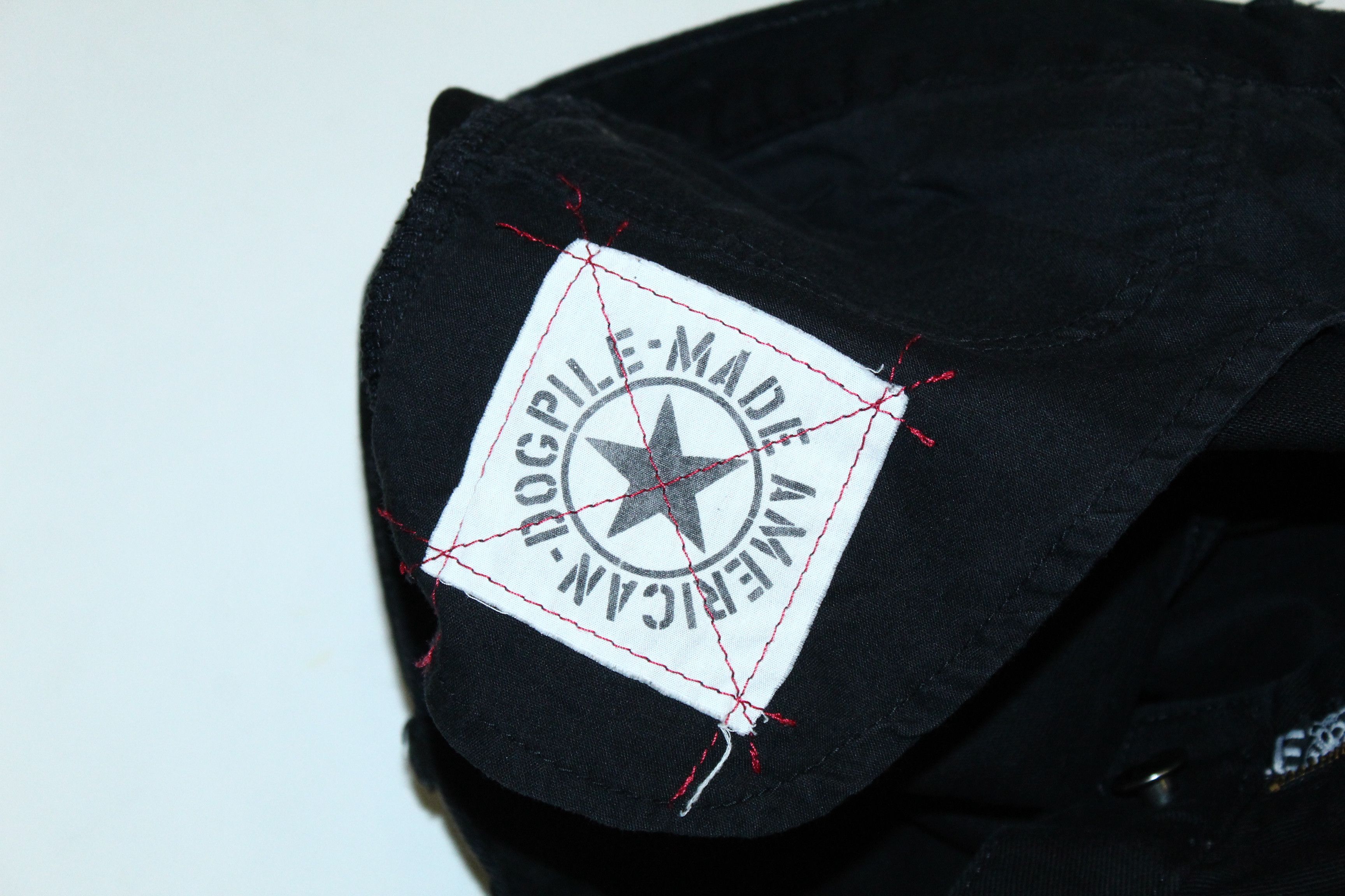 Powell Peralta Vtg 90s Dogpile Skateboard Chaos 000 Stretch Denim Jeans Size US 31 - 9 Thumbnail