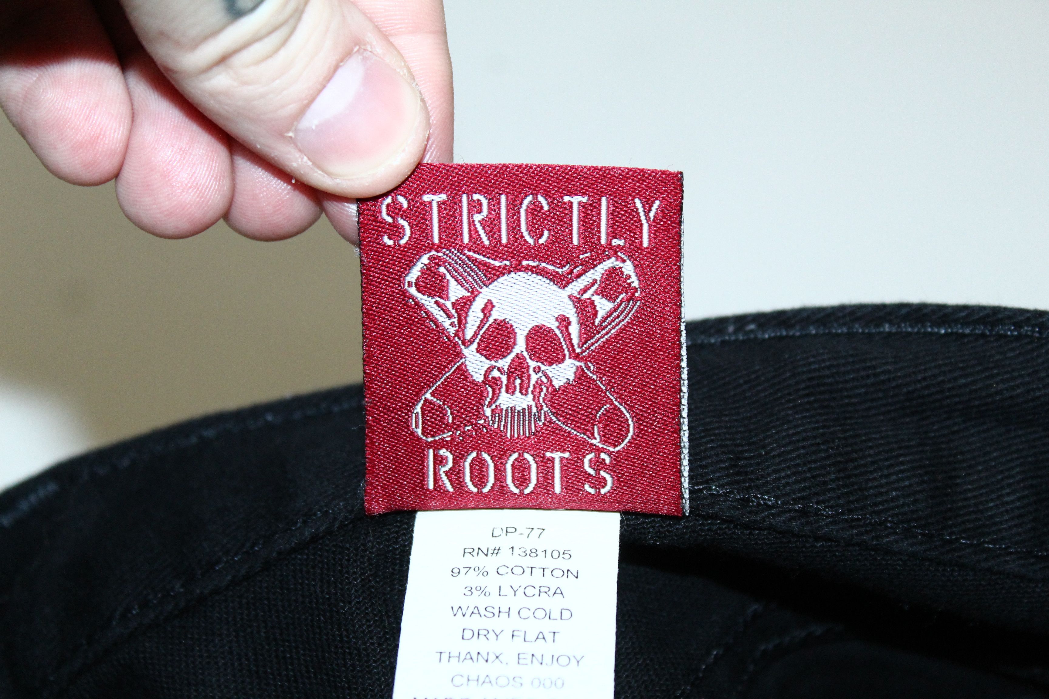 Powell Peralta Vtg 90s Dogpile Skateboard Chaos 000 Stretch Denim Jeans Size US 31 - 8 Thumbnail