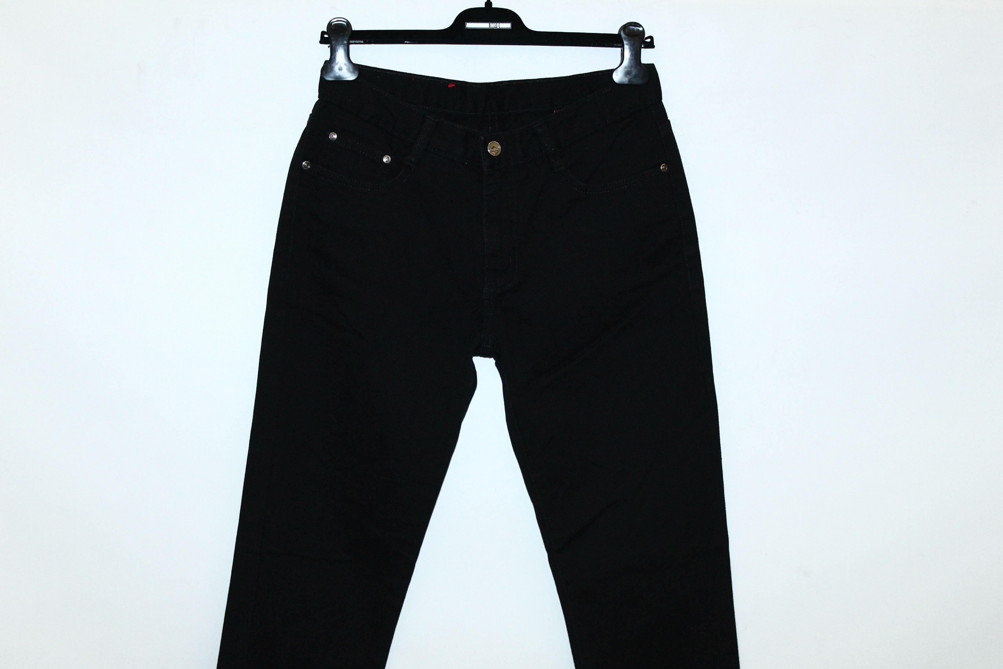 Powell Peralta Vtg 90s Dogpile Skateboard Chaos 000 Stretch Denim Jeans Size US 31 - 4 Thumbnail
