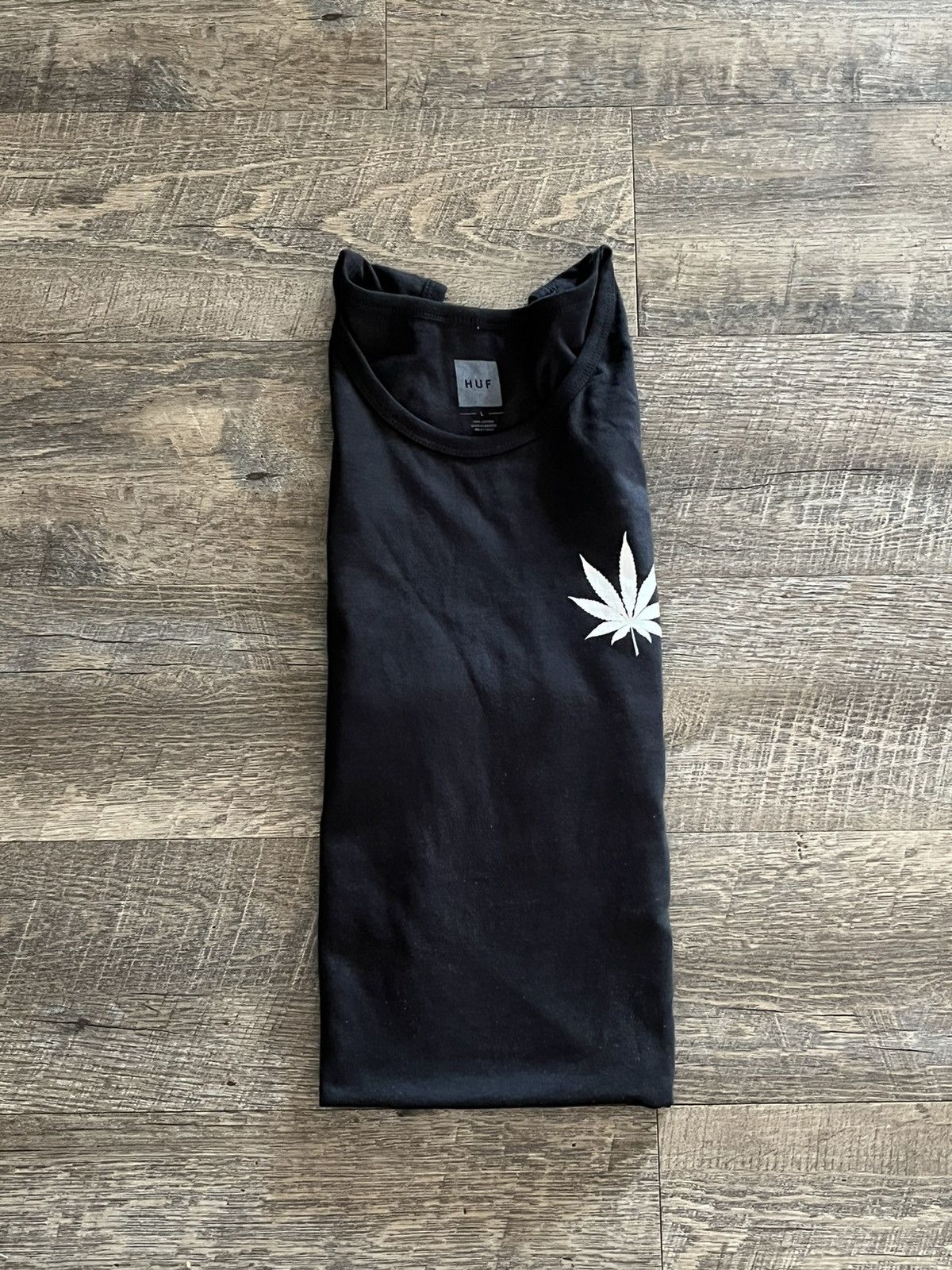 Huf × Vintage Rare Vintage Huf Black Tank Top Size Small Size US S / EU 44-46 / 1 - 5 Thumbnail