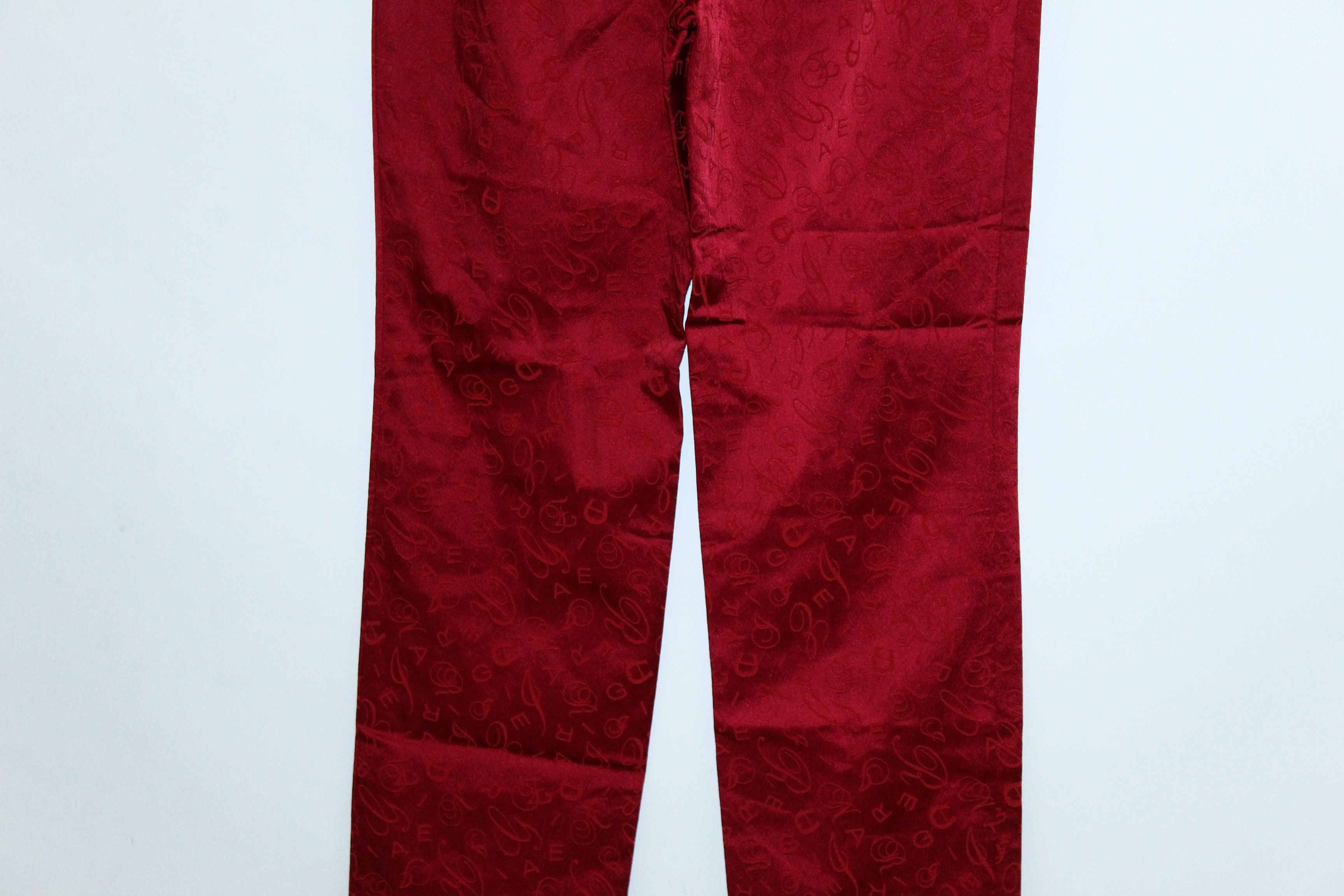Aigner × Etienne Aigner Aigner Monogram Acetat Nylon Blend Casual Pants Size 26" / US 2 / IT 38 - 8 Thumbnail