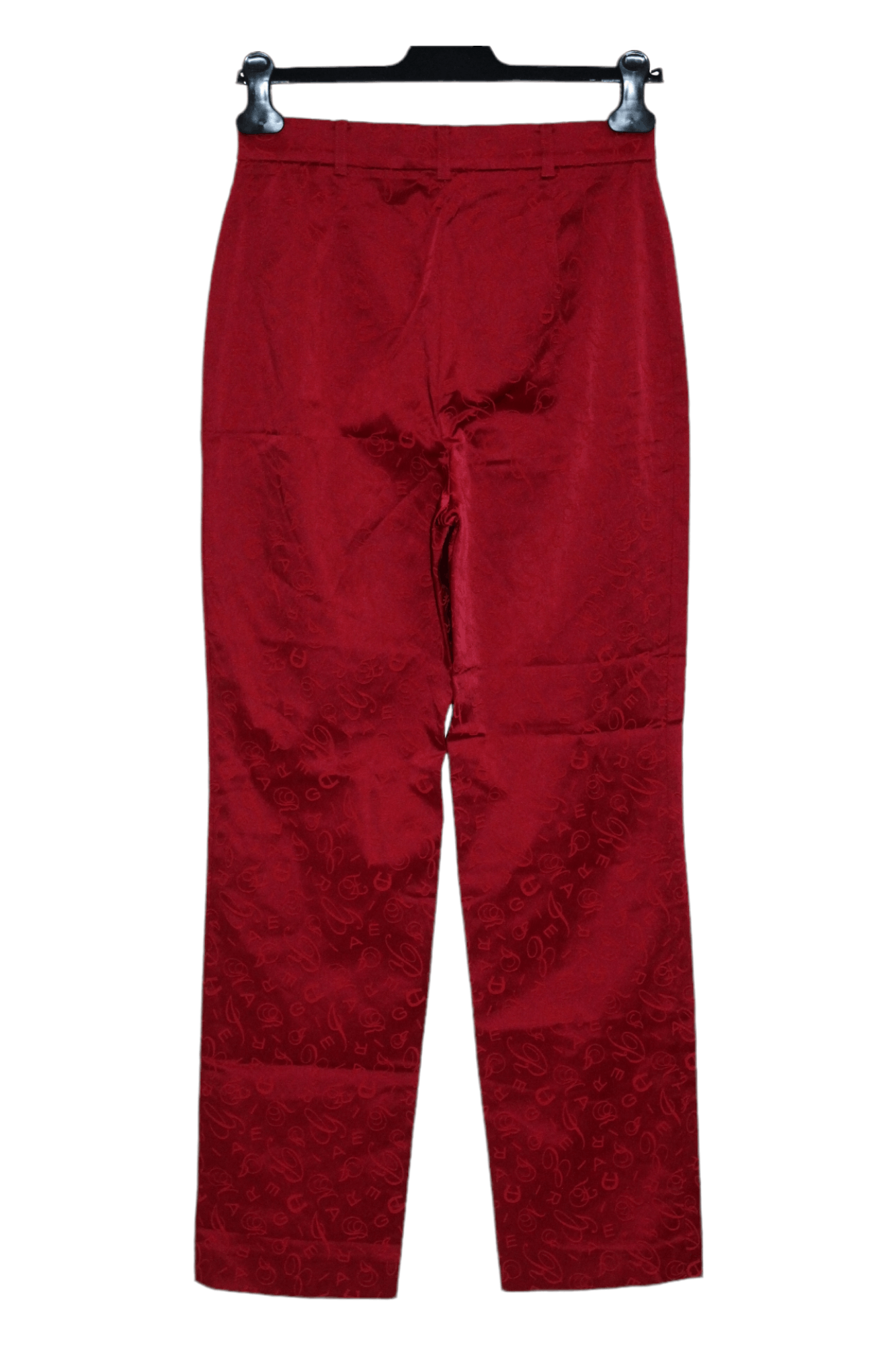 Aigner × Etienne Aigner Aigner Monogram Acetat Nylon Blend Casual Pants Size 26" / US 2 / IT 38 - 2 Thumbnail