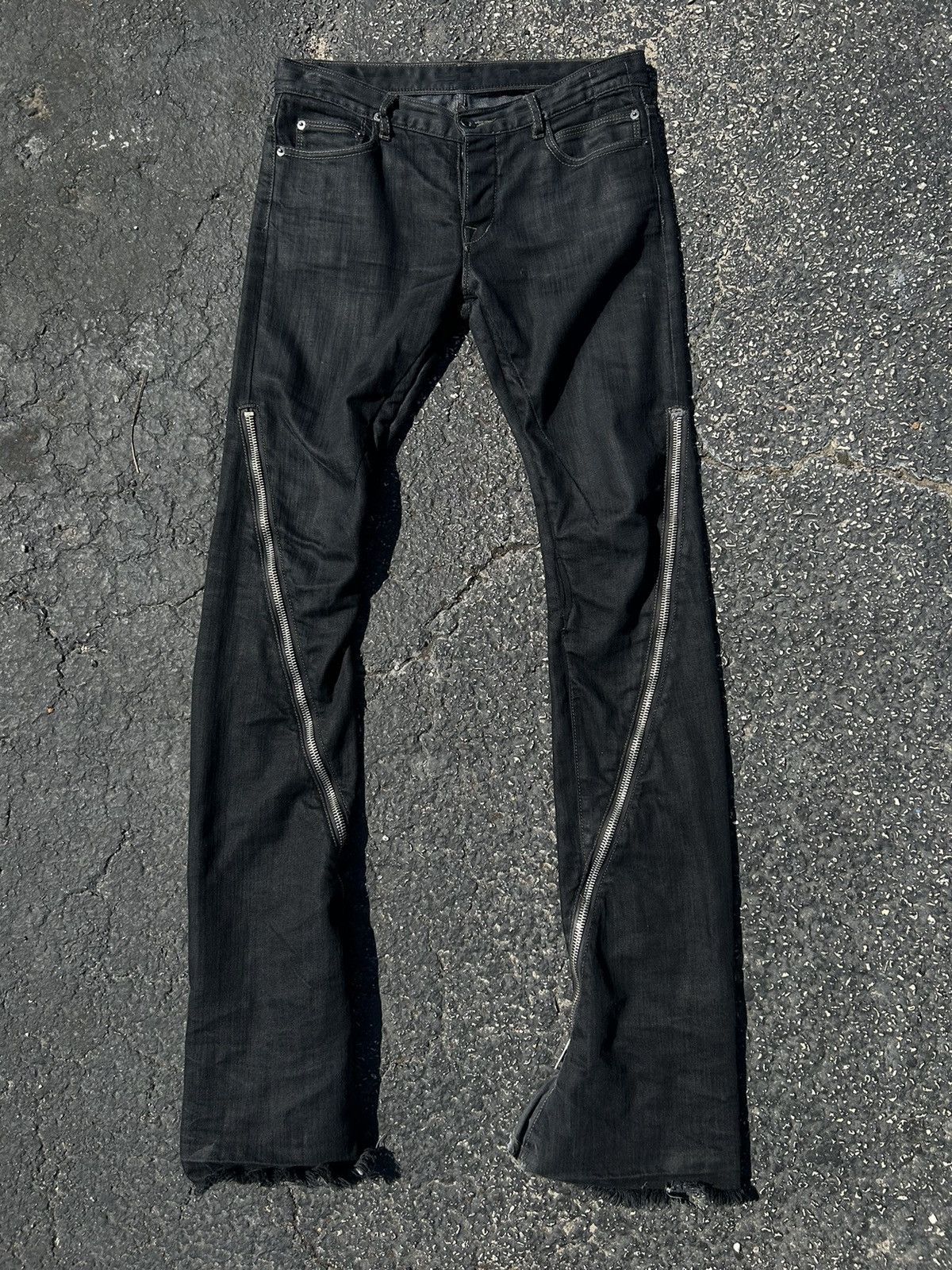 Rick Owens × Rick Owens Drkshdw Rick Owens 2009 “Strutter” Banana cut ...
