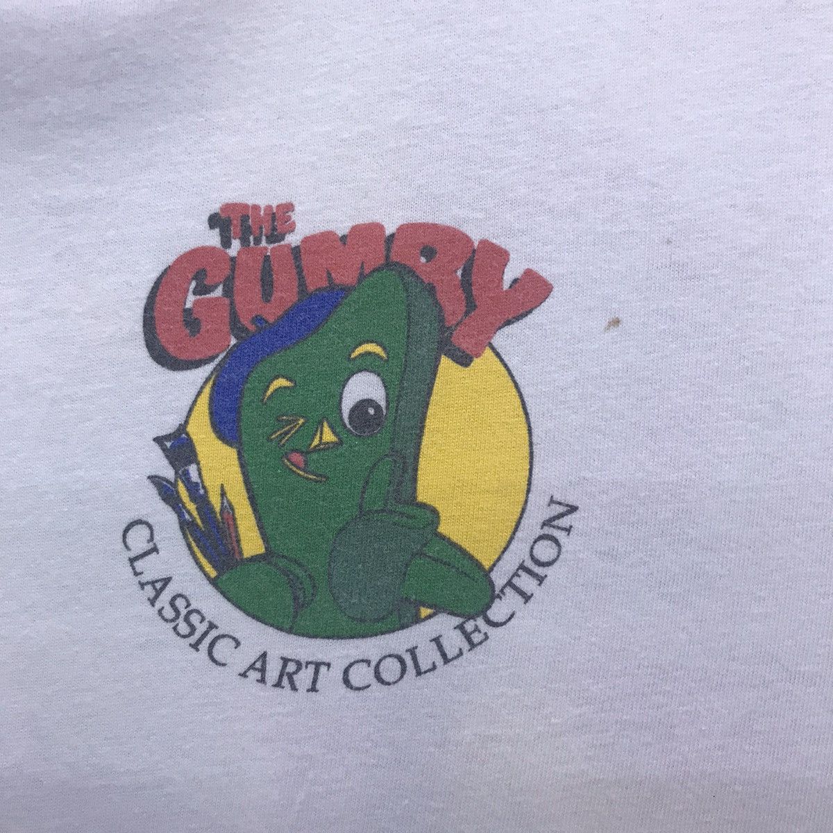 Cartoon Network Rare!! Cartoon Gumby by Amby Gumhul T-shirt Size US XL / EU 56 / 4 - 8 Thumbnail