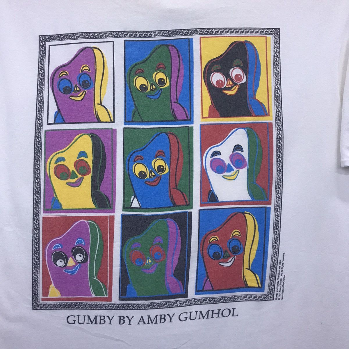 Cartoon Network Rare!! Cartoon Gumby by Amby Gumhul T-shirt Size US XL / EU 56 / 4 - 4 Thumbnail