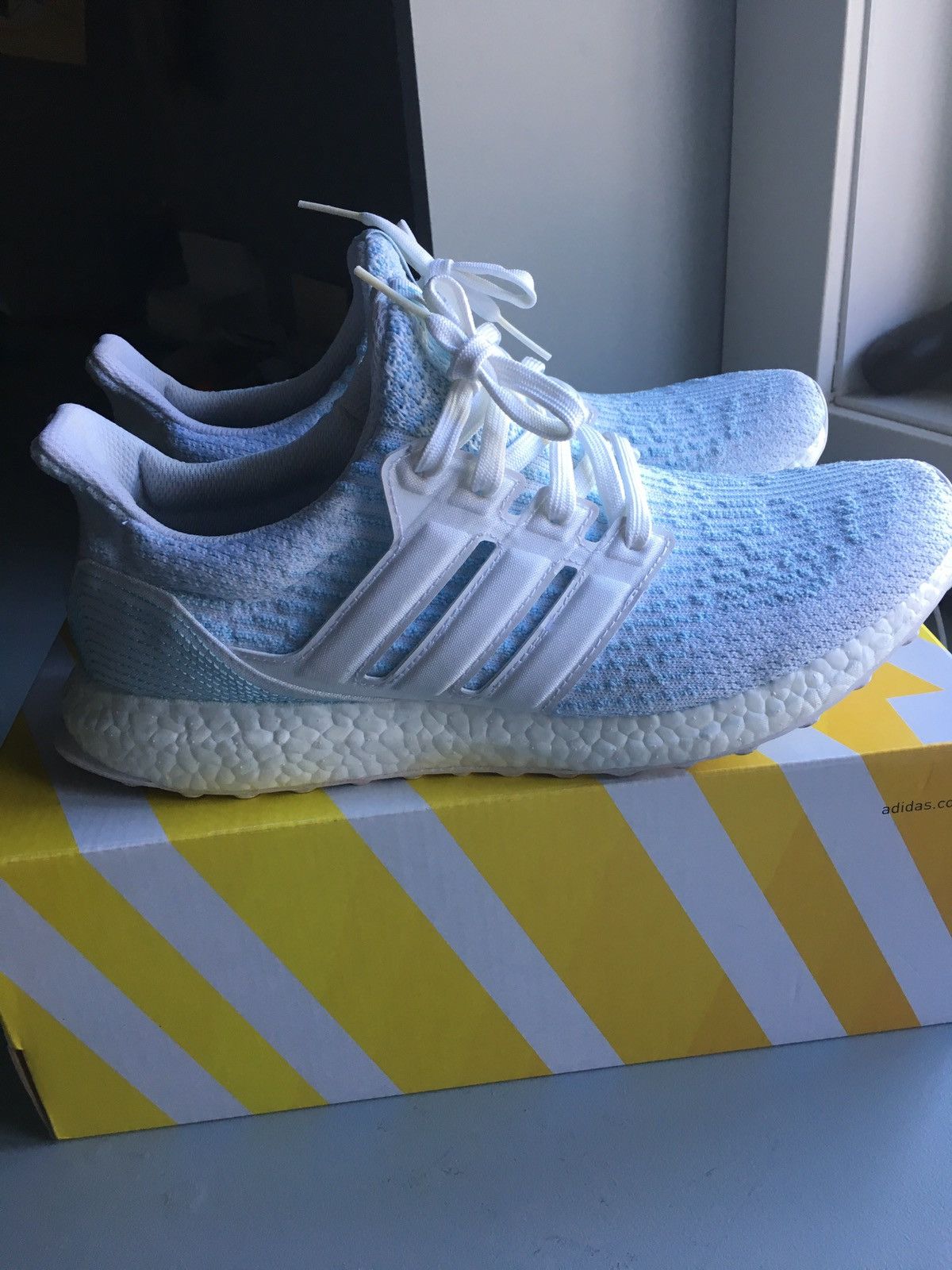 Adidas parley light blue online