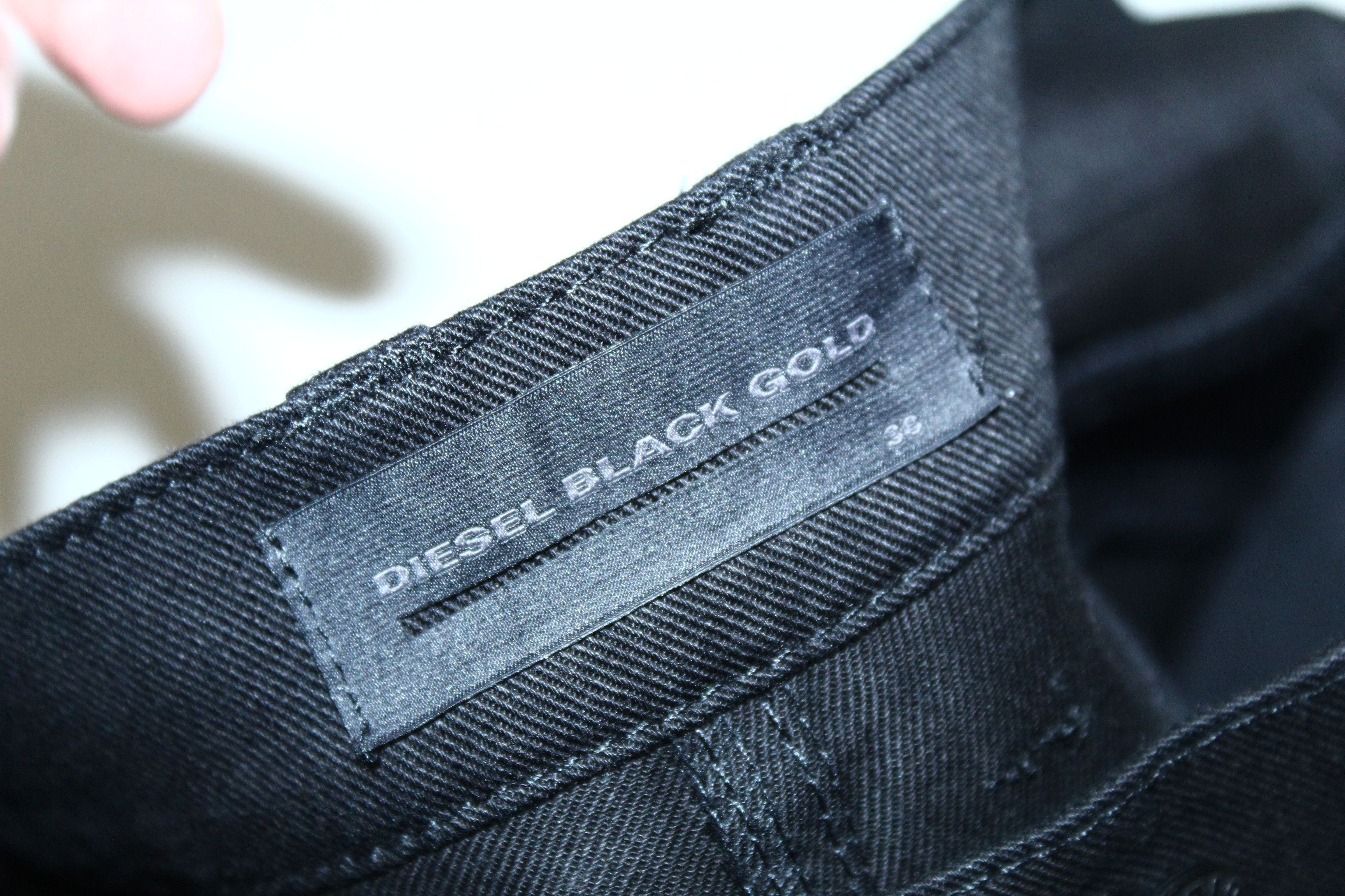 Diesel Black Gold Diesel Black Gold Skinny Seditionaries Biker Jeans Size US 26 / EU 42 - 6 Thumbnail