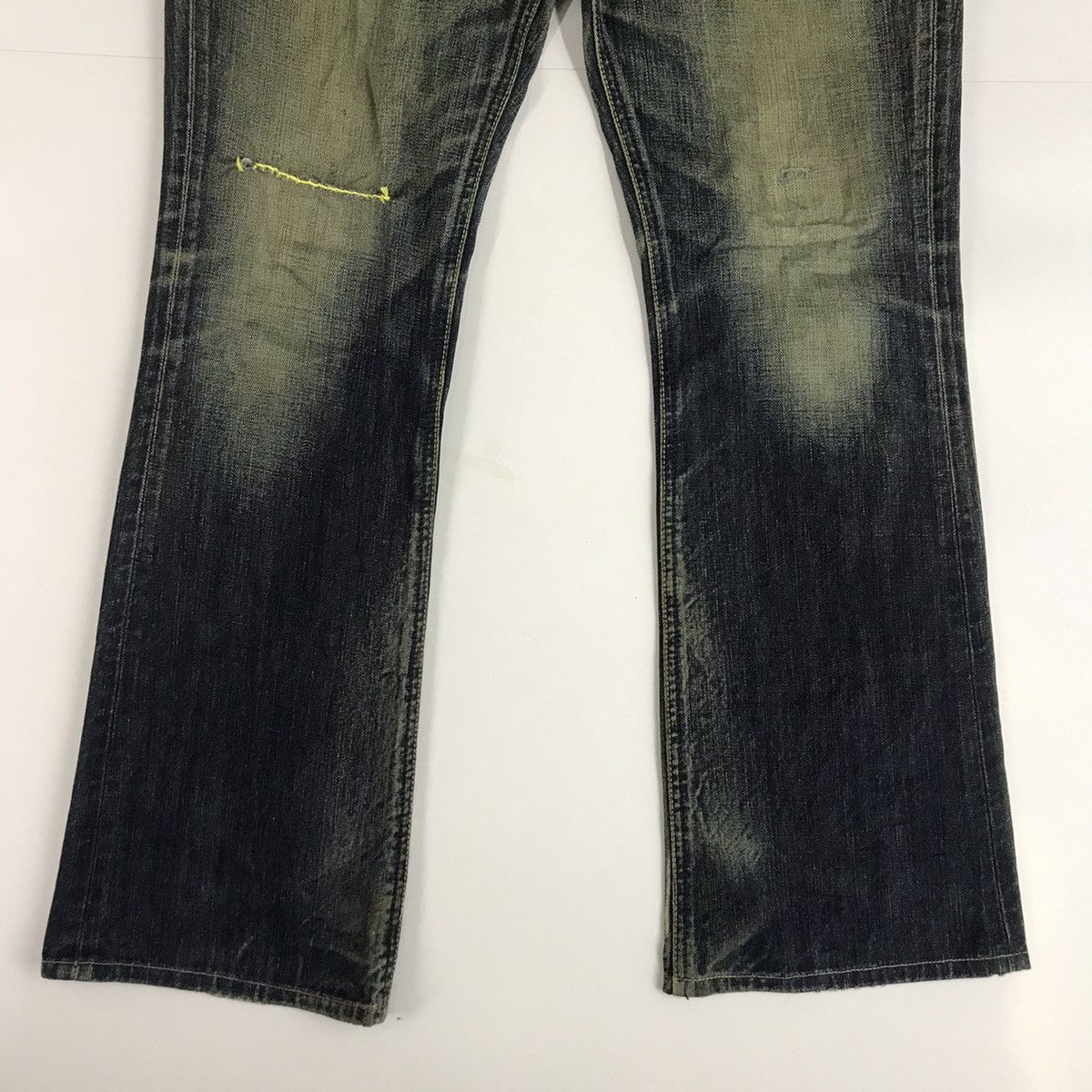 Lee Lee Raiders Bootcut Distressed Japan denim pants Size US 32 / EU 48 - 5 Thumbnail