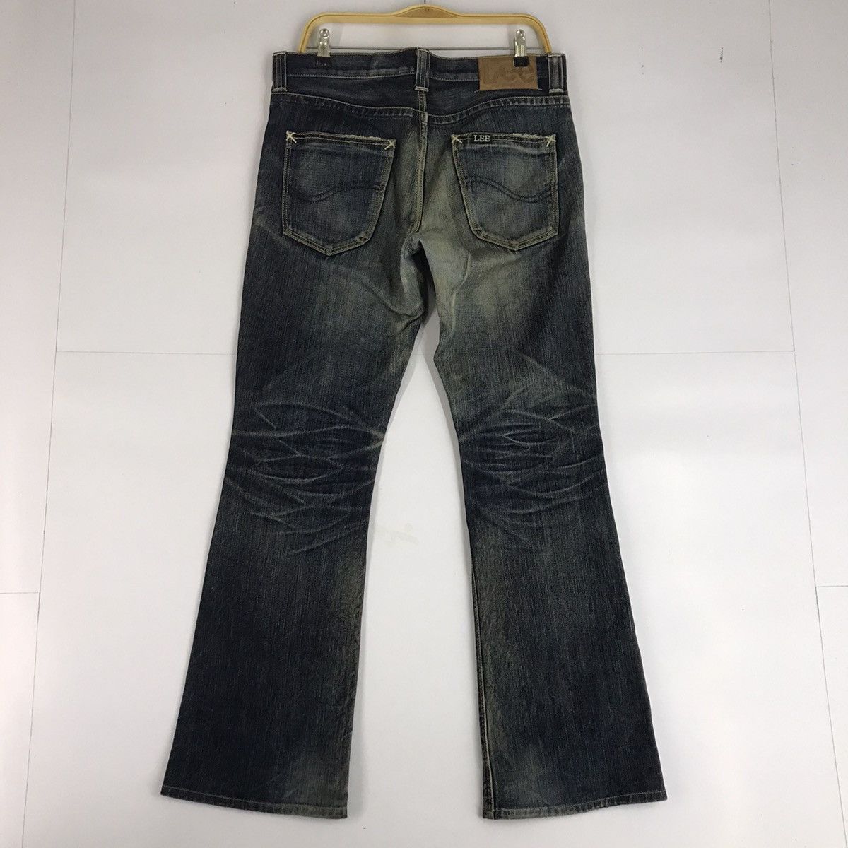Lee Lee Raiders Bootcut Distressed Japan denim pants Size US 32 / EU 48 - 7 Thumbnail