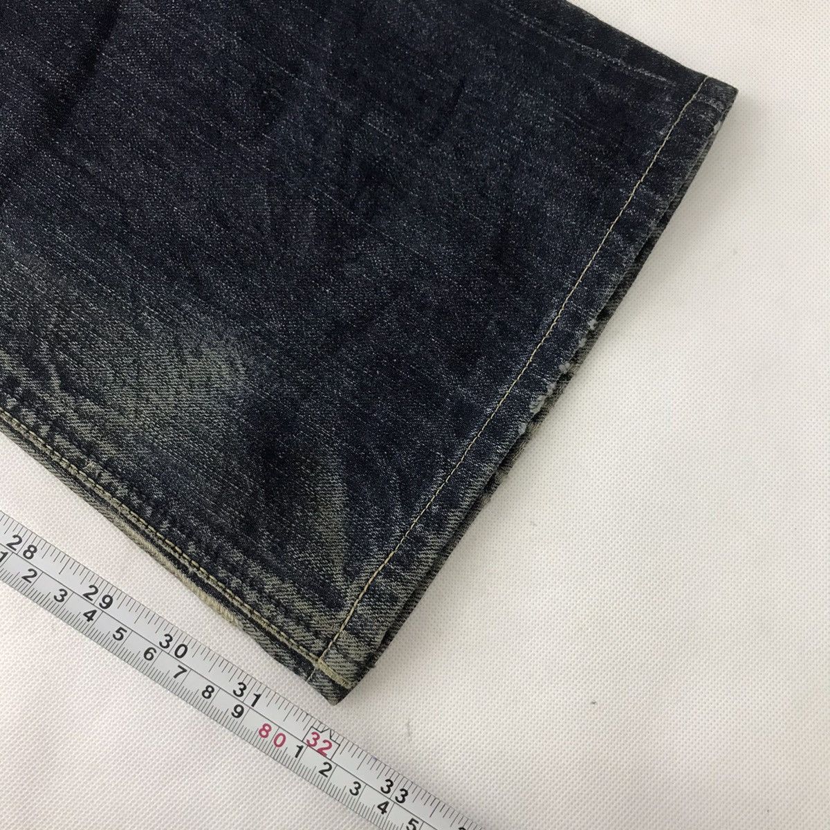 Lee Lee Raiders Bootcut Distressed Japan denim pants Size US 32 / EU 48 - 16 Thumbnail