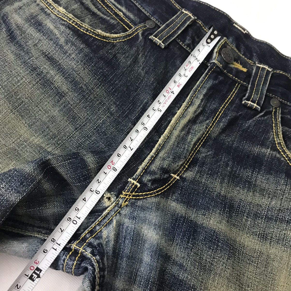 Lee Lee Raiders Bootcut Distressed Japan denim pants Size US 32 / EU 48 - 12 Thumbnail