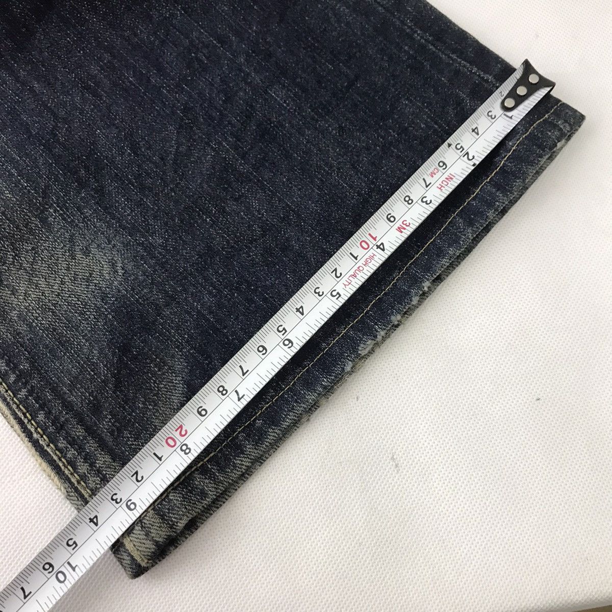 Lee Lee Raiders Bootcut Distressed Japan denim pants Size US 32 / EU 48 - 15 Thumbnail