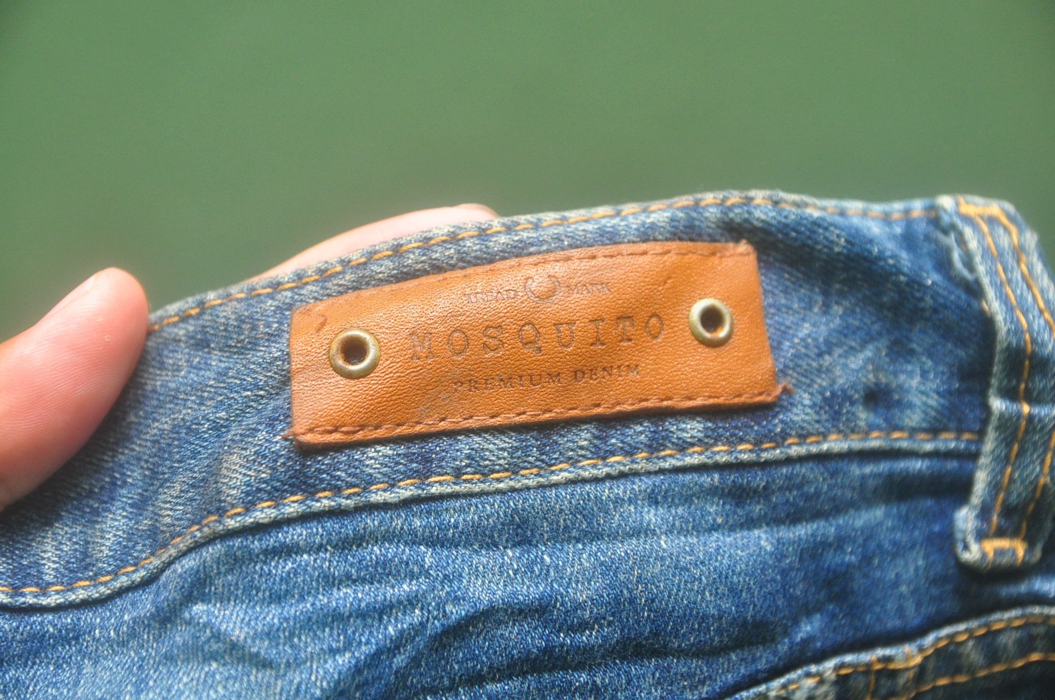 Japanese Brand × Vintage Vintage Mosquito Distressed Japanese Style Denim Jeans Size US 36 / EU 52 - 7 Thumbnail