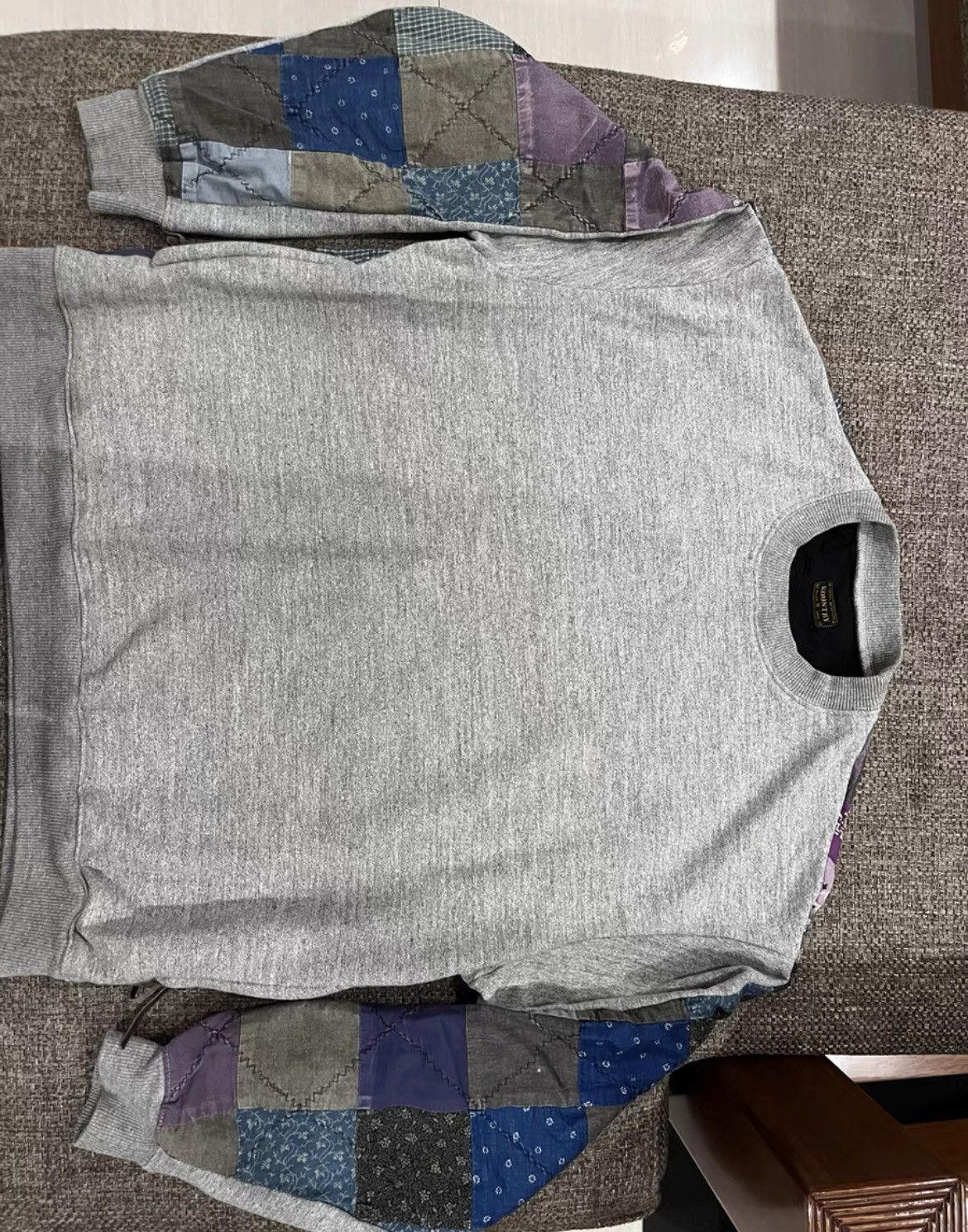 Kapital 21ss Cashew flowers splicing Sweat