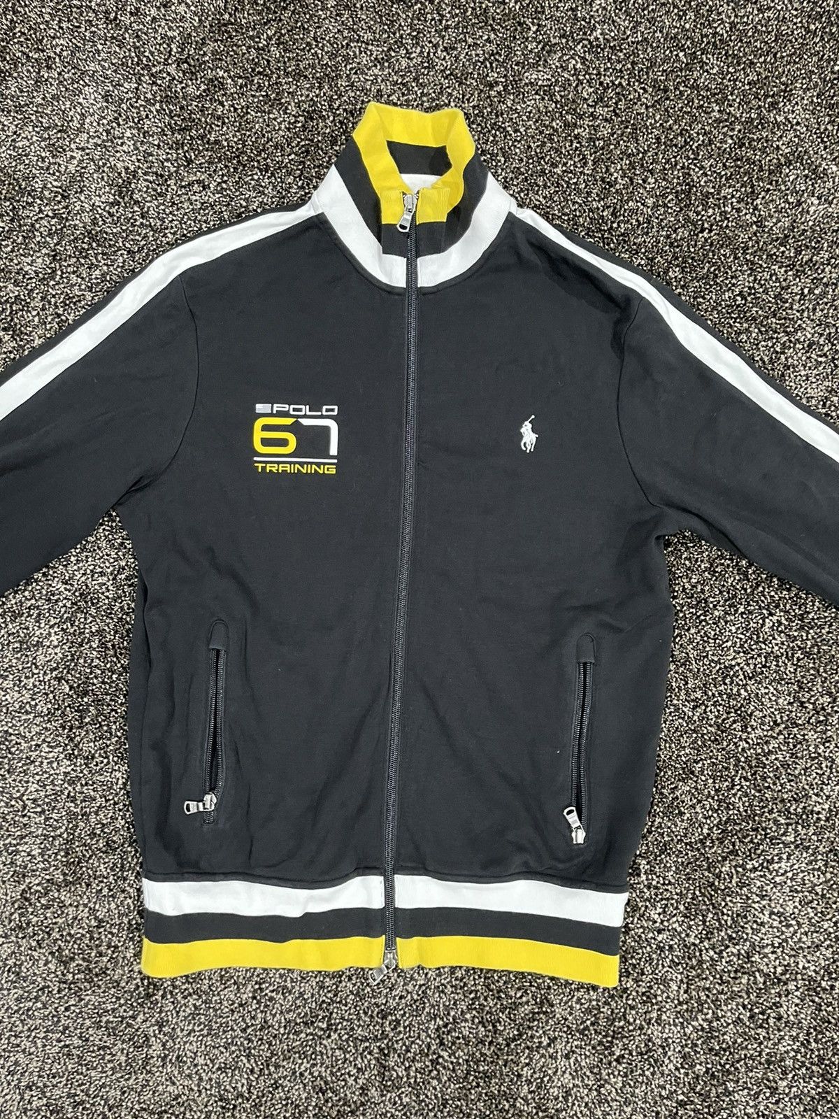 Polo Ralph Lauren Polo Ralph Lauren Performance Training Black Track Jacket Size US S / EU 44-46 / 1 - 3 Thumbnail