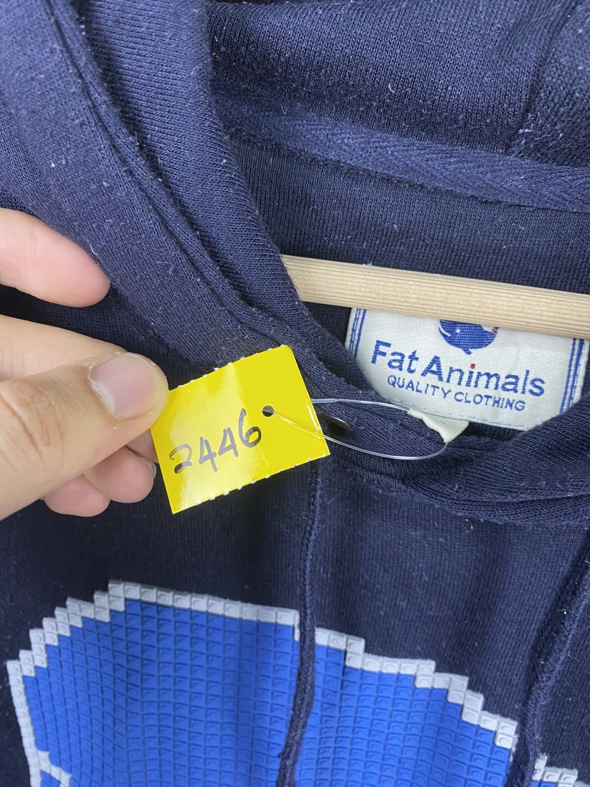 Japanese Brand DLL Fat Animal whale sweatshirt Hoodies #2446 Size US L / EU 52-54 / 3 - 10 Thumbnail