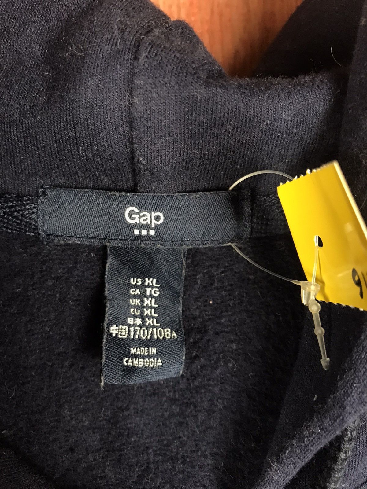 Gap × Vintage DLL GAP Big Logo Sweater hoodie sweatshirt #2516 Size US L / EU 52-54 / 3 - 7 Thumbnail