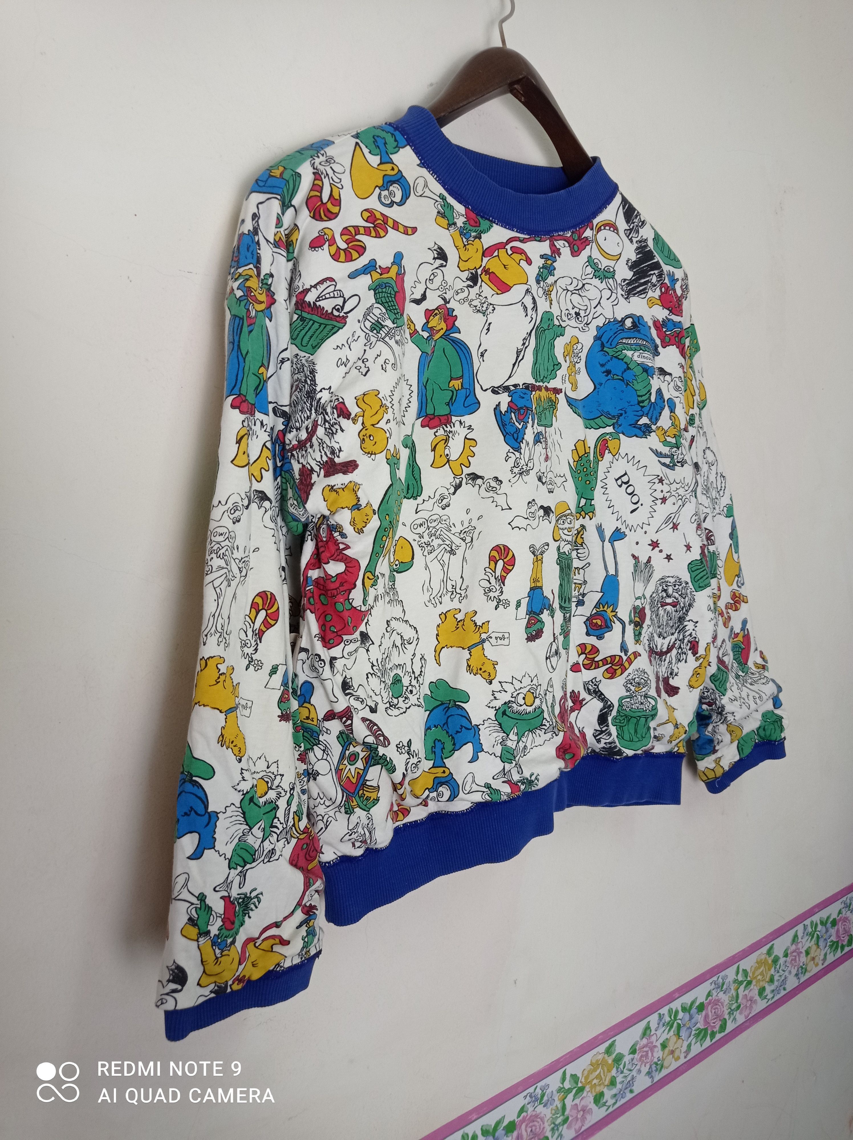 Cartoon Network Cartoon Network Gyro Scope Fullprint Reversible Sweatshirt Size US M / EU 48-50 / 2 - 4 Thumbnail