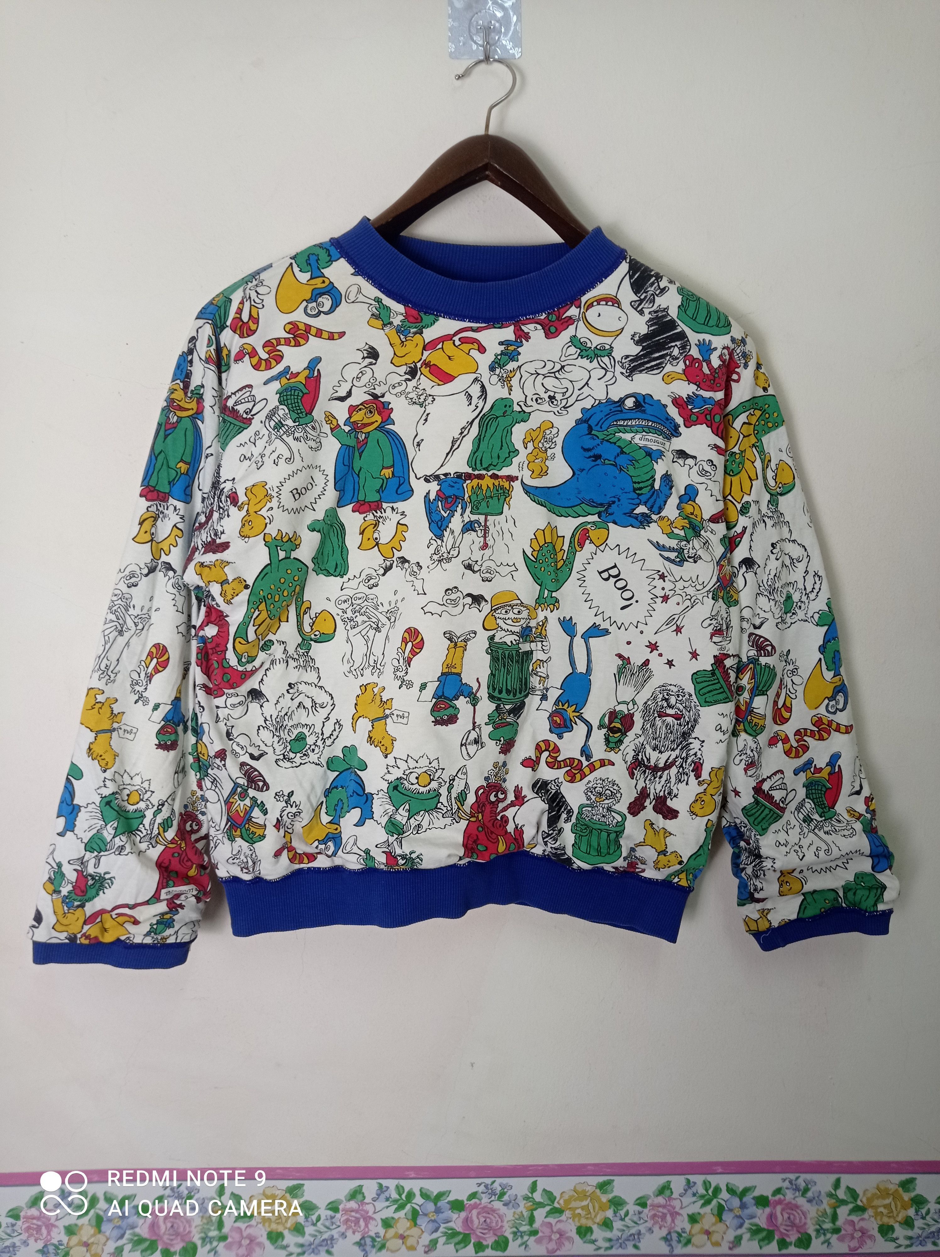 Cartoon Network Cartoon Network Gyro Scope Fullprint Reversible Sweatshirt Size US M / EU 48-50 / 2 - 1 Thumbnail