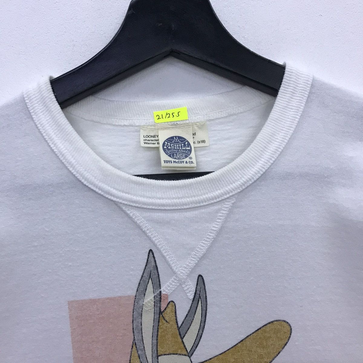 Cartoon Network × TOYS McCOY × Warner Bros Rare!! Toy’s McCoy X Bugs Bunny Texas Ranger T-shirt Size US M / EU 48-50 / 2 - 8 Thumbnail