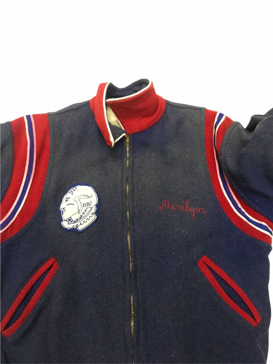Vintage Vintage 60’s Union Emblem Co Varsity Jacket Size US S / EU 44-46 / 1 - 10 Thumbnail