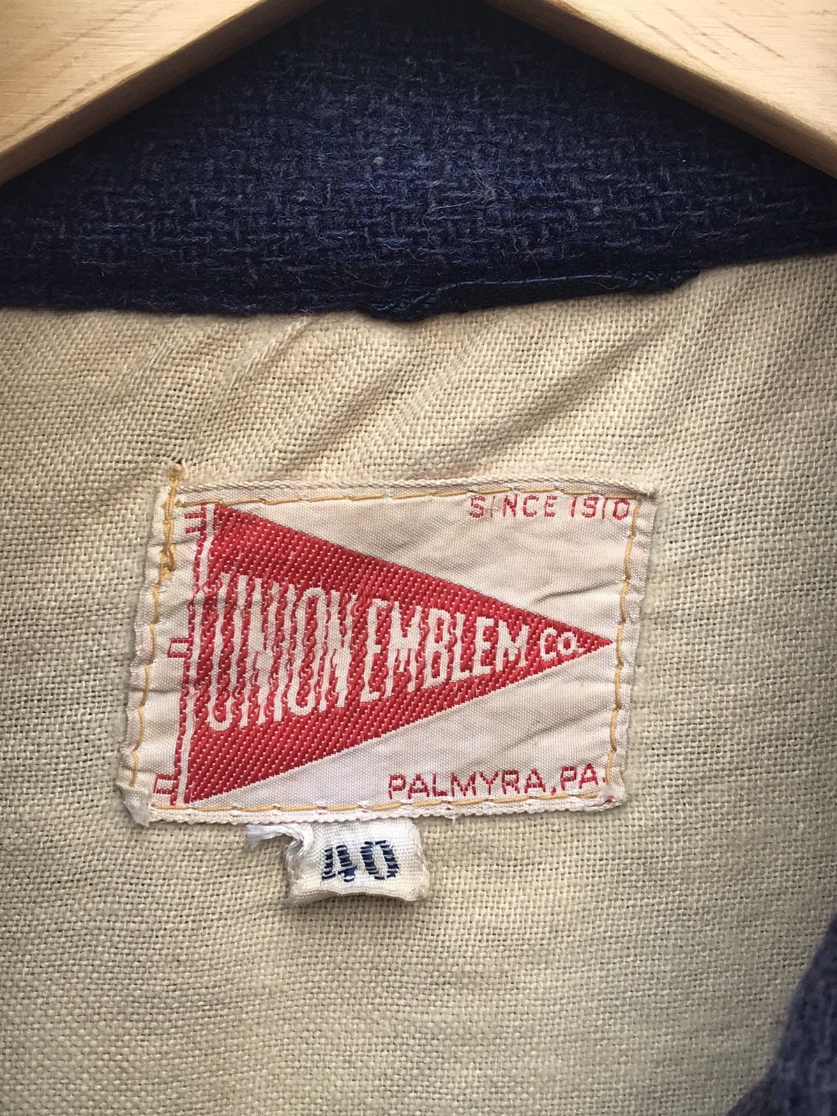 Vintage Vintage 60’s Union Emblem Co Varsity Jacket Size US S / EU 44-46 / 1 - 2 Thumbnail