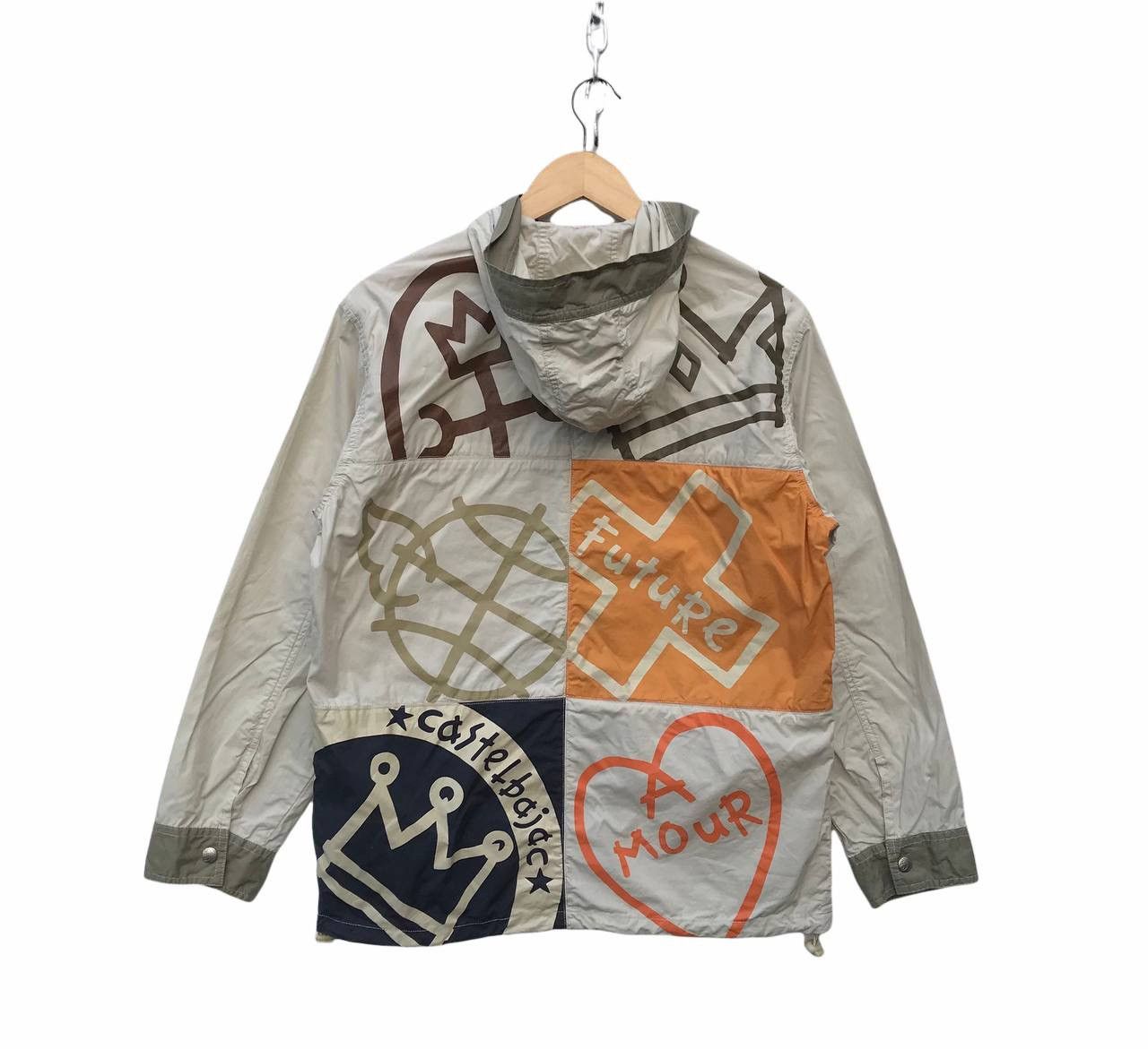 Jean Charles De Castelbajac Castelbajac Pop art Windbreaker Hoodie Jacket Size US M / EU 48-50 / 2 - 1 Thumbnail