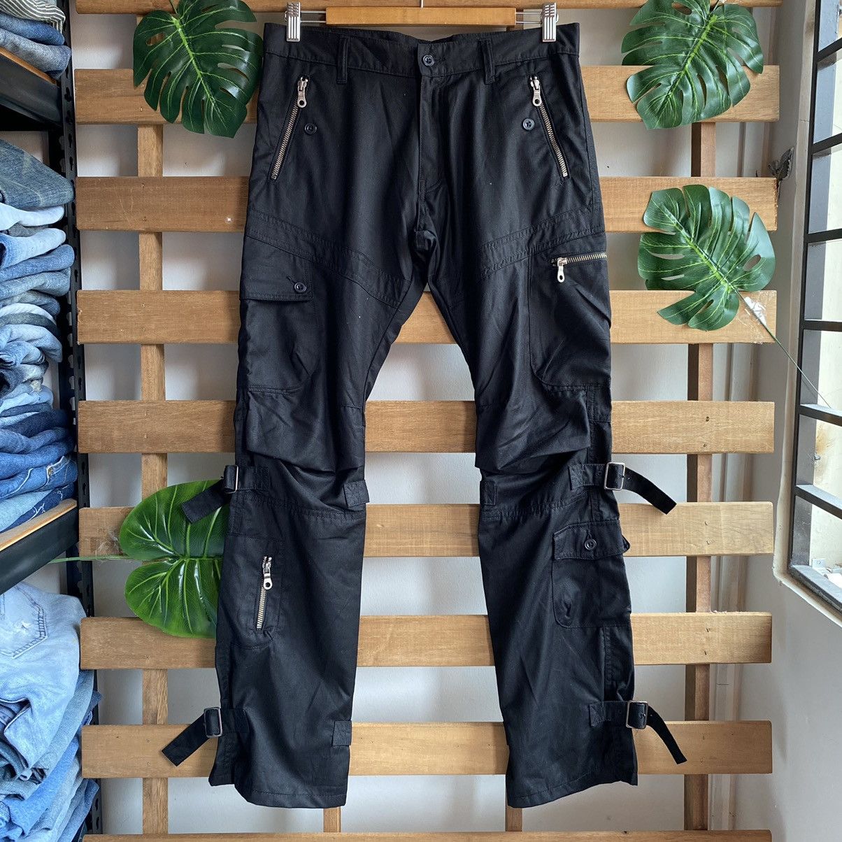 Designer × Japanese Brand × Seditionaries Semantic Design Bondage Pants Punk Size US 32 / EU 48 - 1 Thumbnail