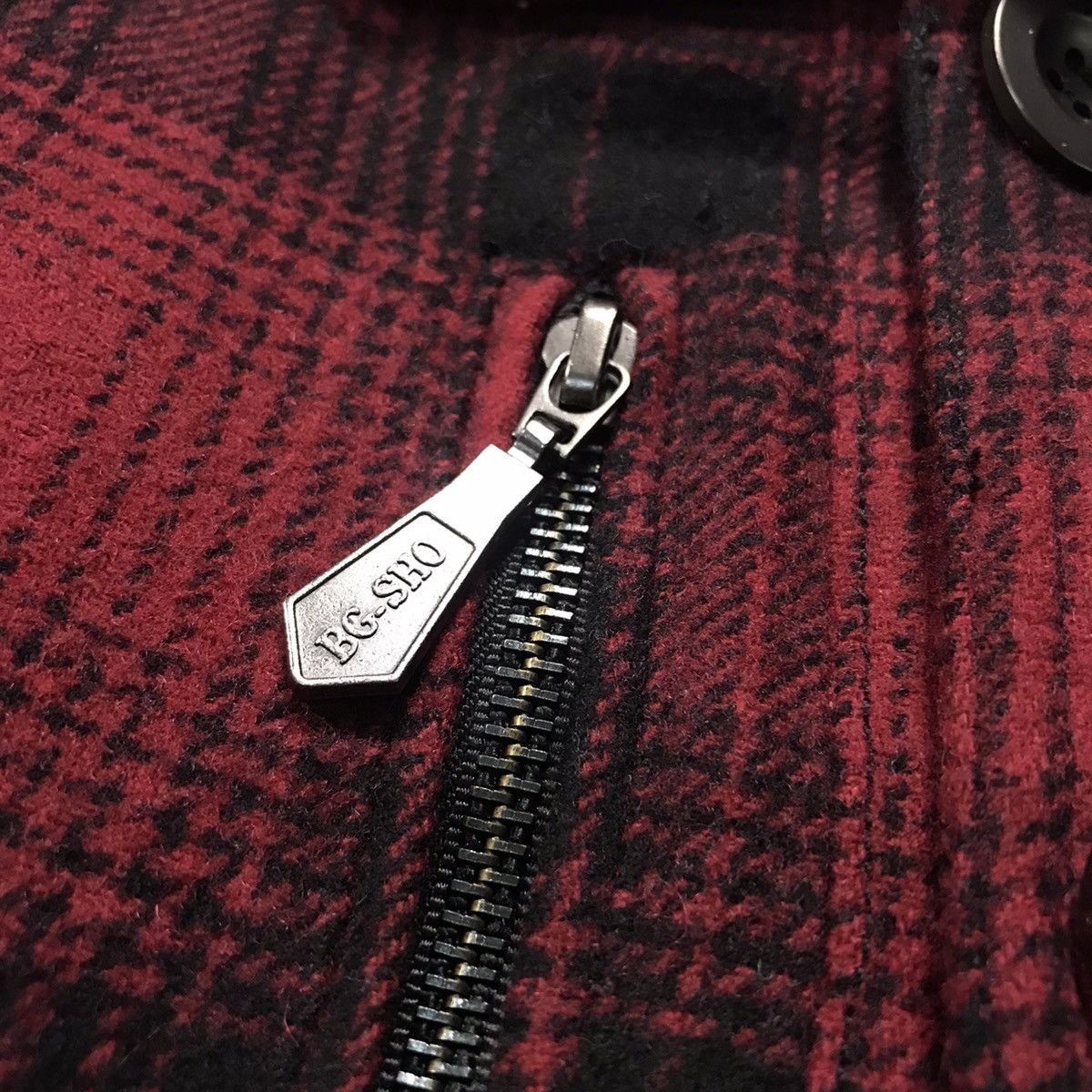 BERNINGS SHO 2000's Berning Sho Punk Plaid Jacket Size US L / EU 52-54 / 3 - 7 Thumbnail