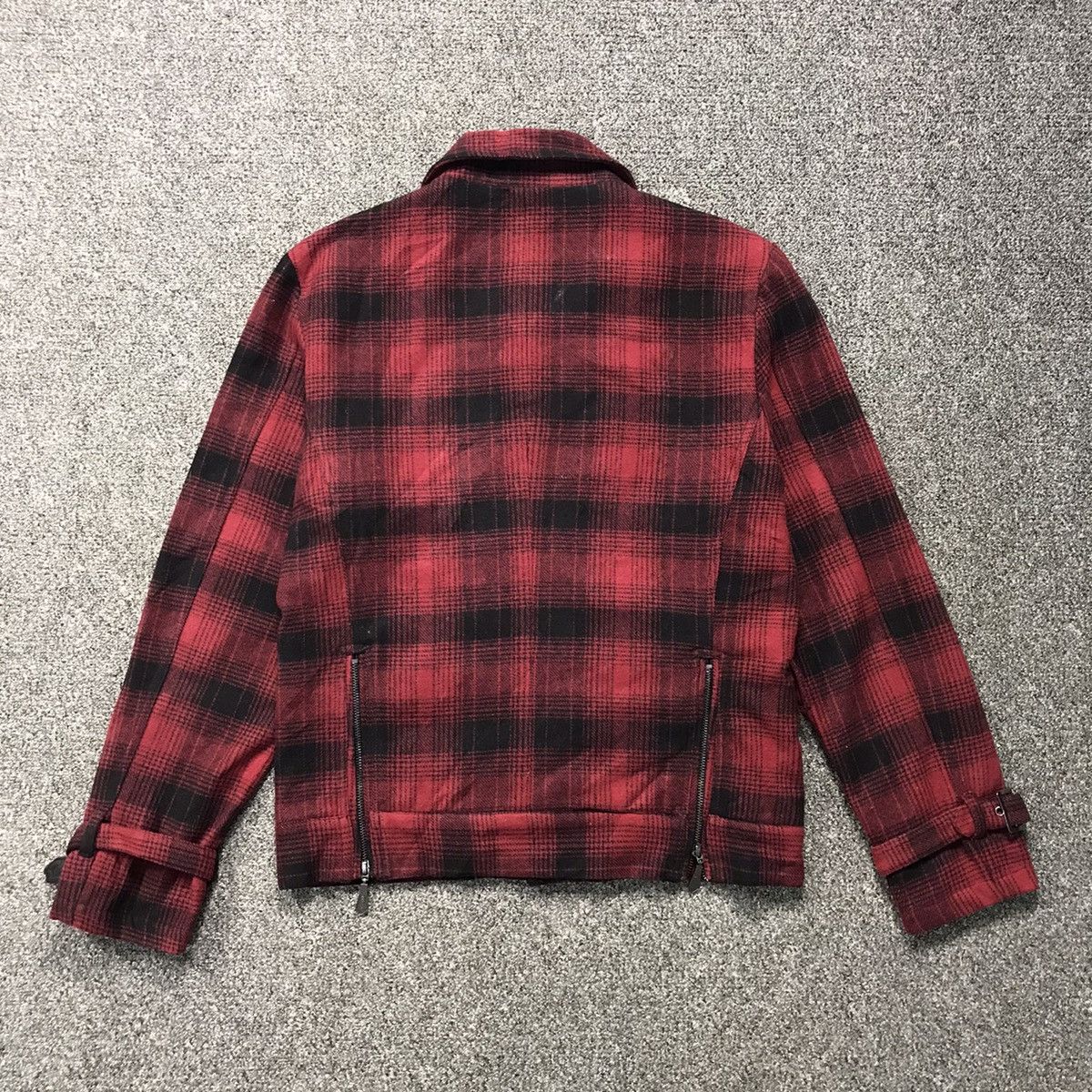 BERNINGS SHO 2000's Berning Sho Punk Plaid Jacket Size US L / EU 52-54 / 3 - 6 Thumbnail