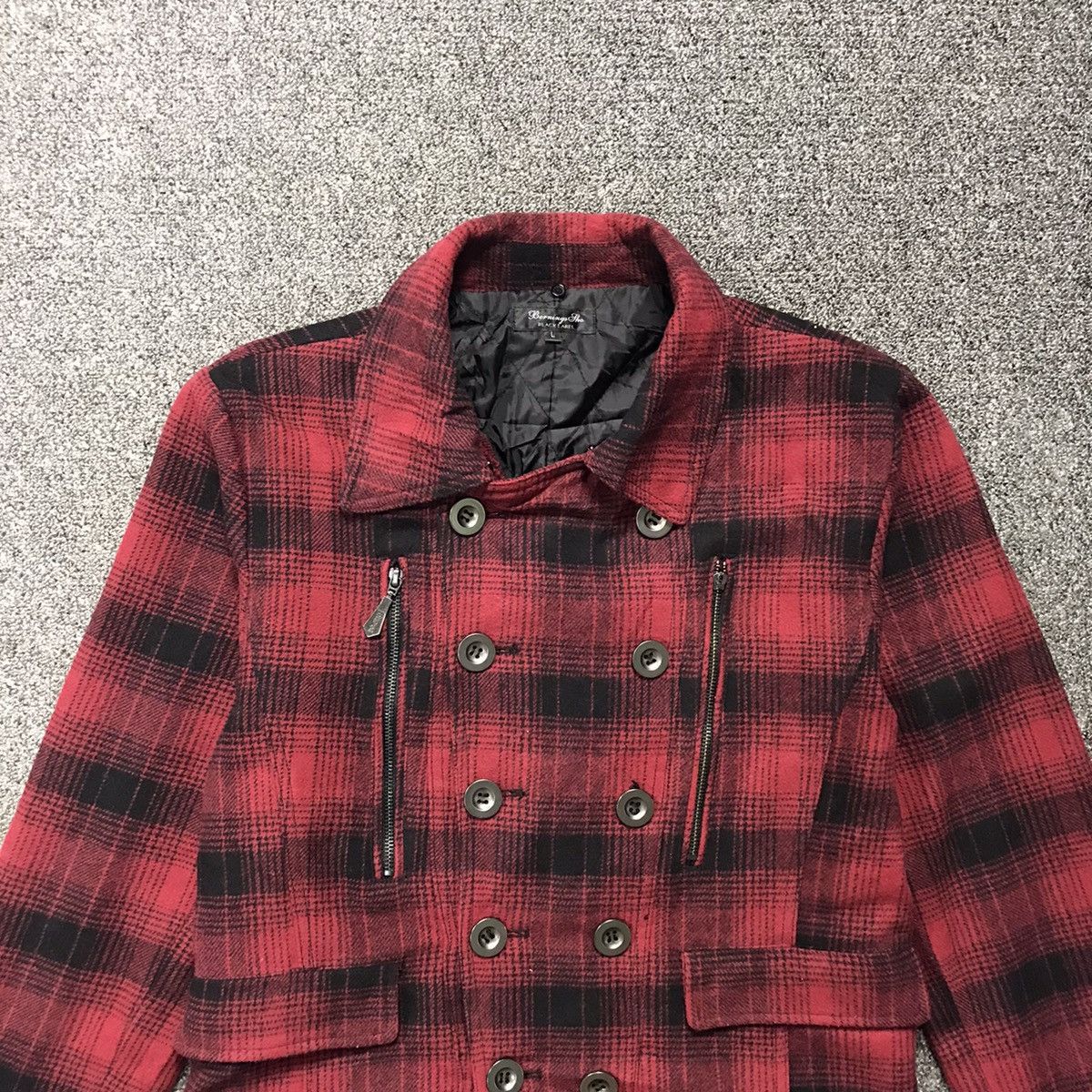 BERNINGS SHO 2000's Berning Sho Punk Plaid Jacket Size US L / EU 52-54 / 3 - 5 Thumbnail
